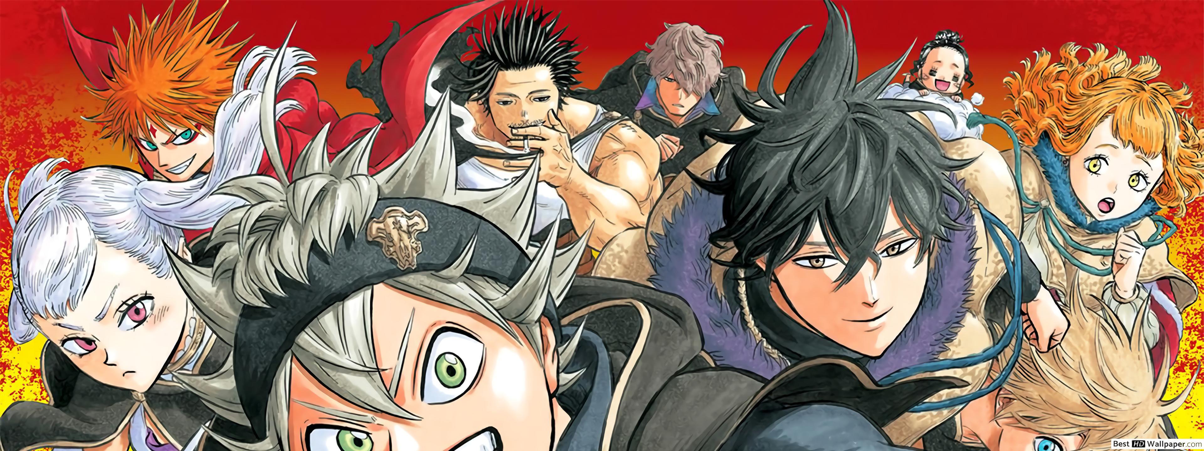 Black Clover Dual Monitor Wallpaper