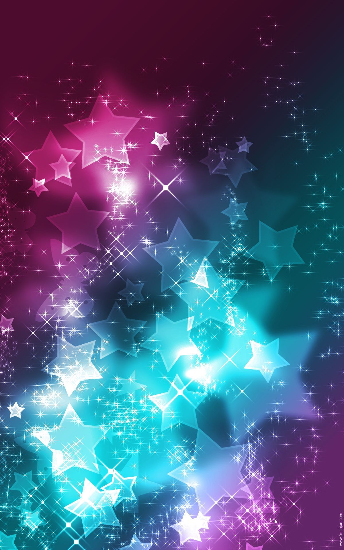 pink #teal #purple #stars #wallpaper #background. Teal artwork, Pretty wallpaper, Star wallpaper
