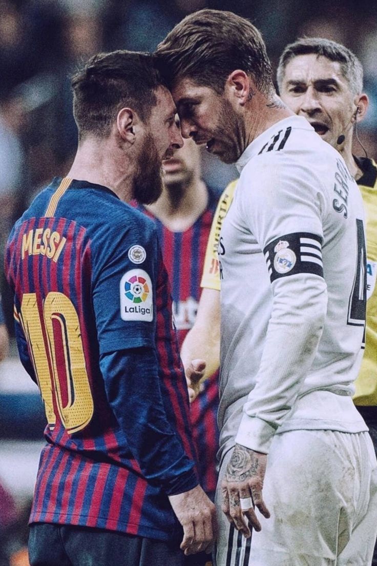 Messi Vs Sergio Ramos. Real madrid wallpaper, Real madrid football, Messi vs