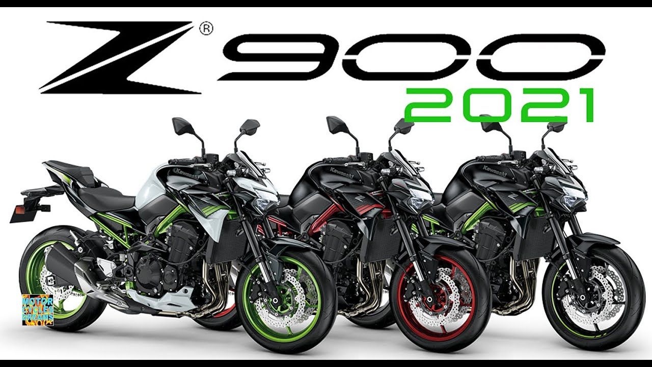 new livery Kawasaki Z900 color range +action & details photo