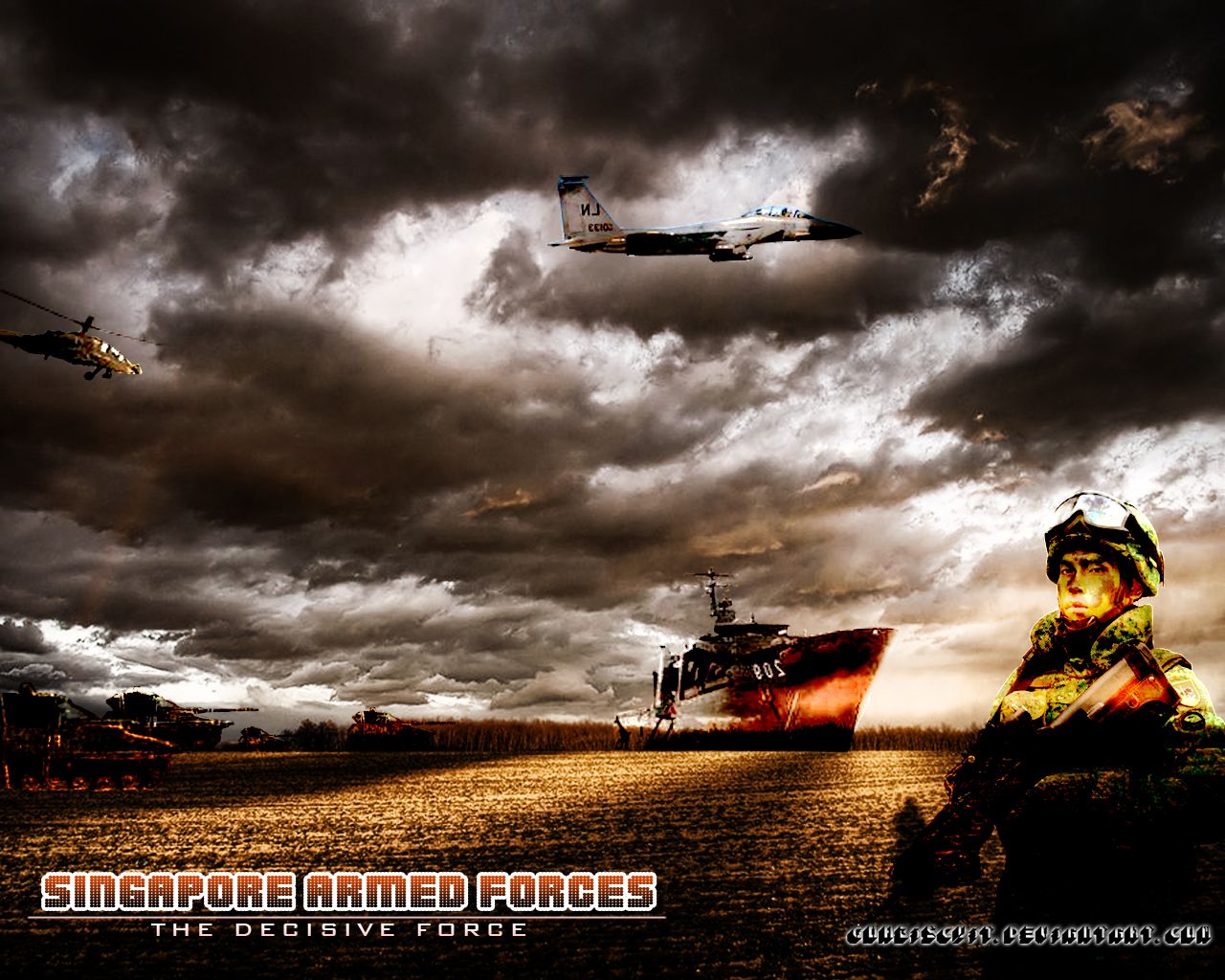 Armed Forces Wallpaper