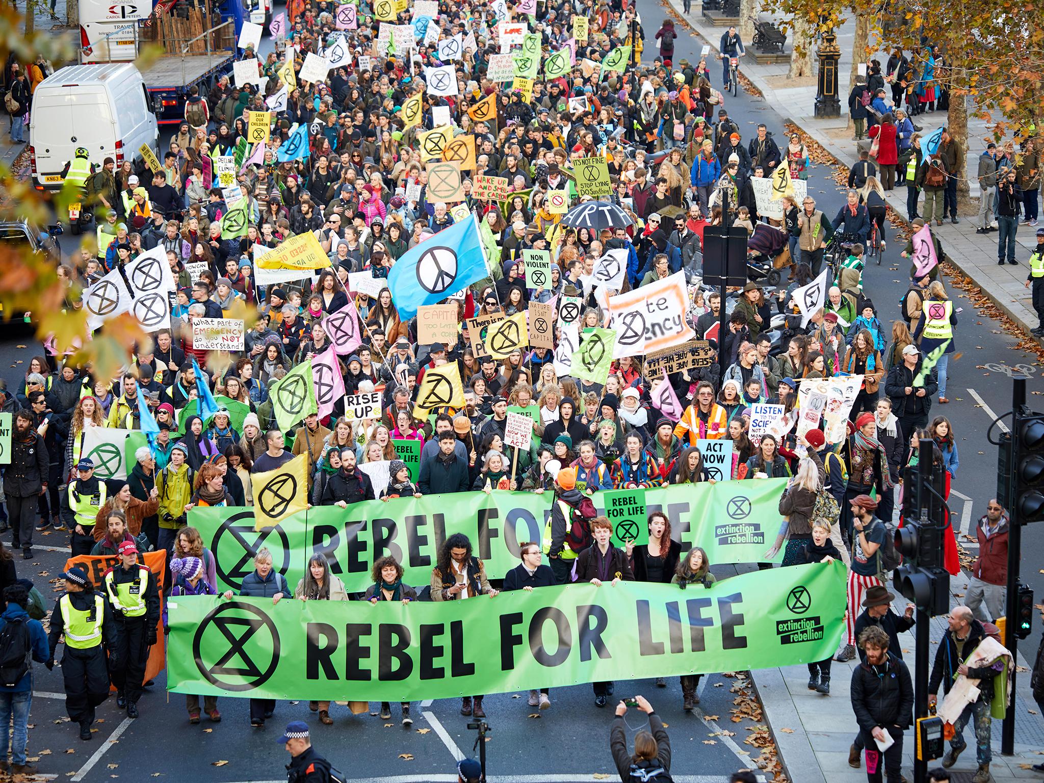 Can Extinction Rebellion shut down London and force government to act on climate change?