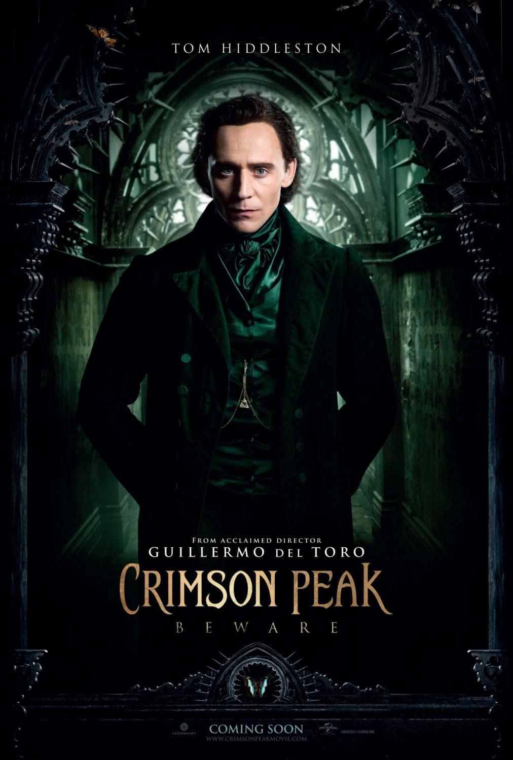Crimson Peak Horror Movie HD Wallpaper. Crimson peak movie, Tom hiddleston crimson peak, Crimson peak poster