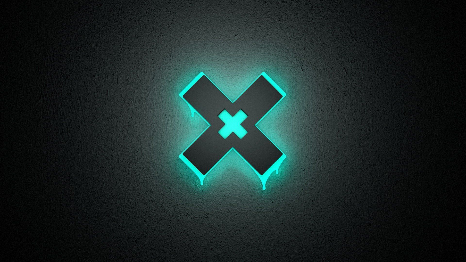 The XX, Minimalism, Glowing, Neon HD Wallpaper / Desktop and Mobile Image & Photo