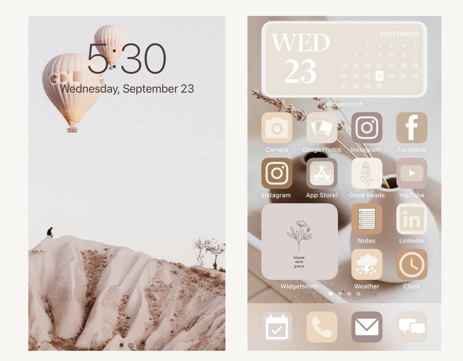 iOS14 Aesthetic App Icon Themes