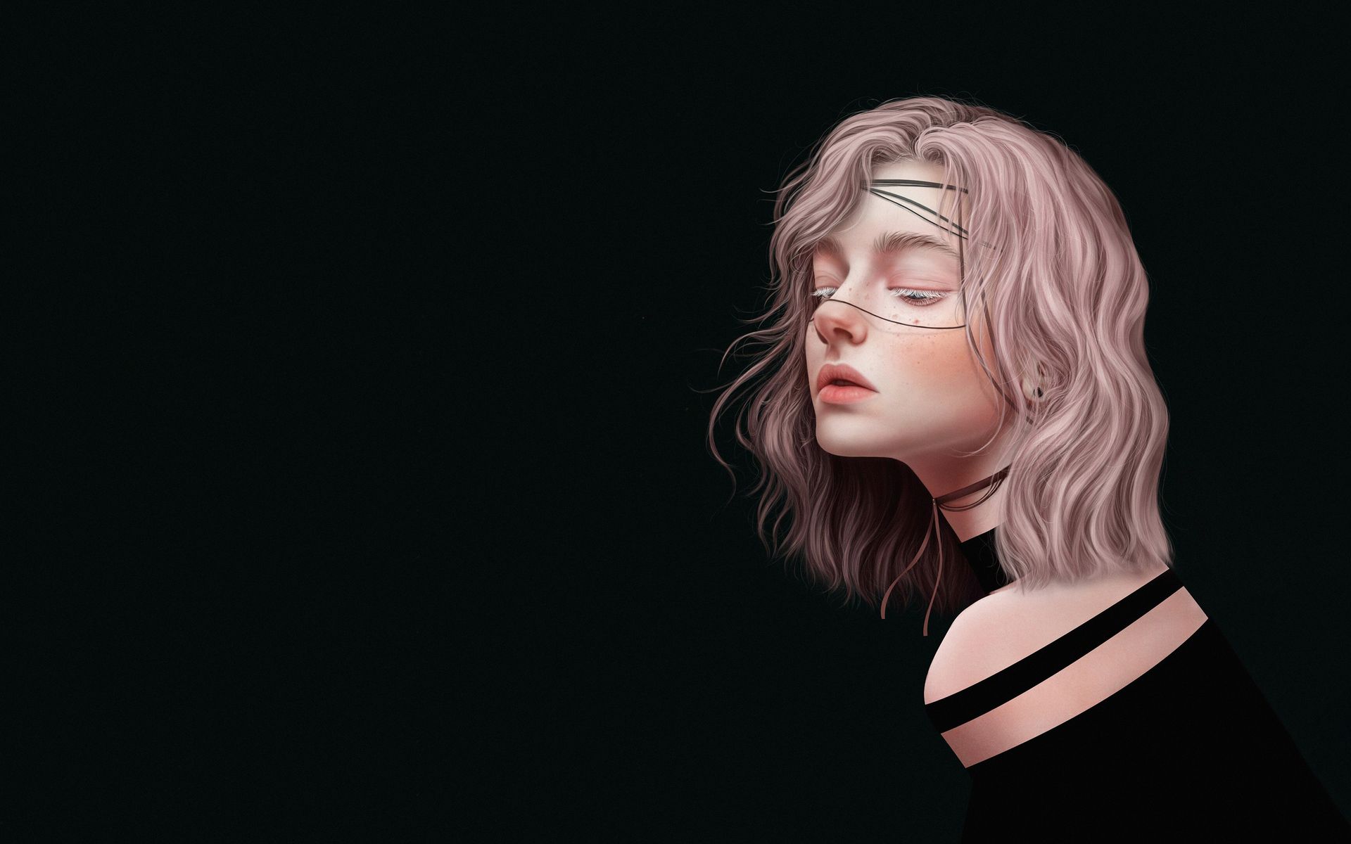 Fantasy Girl Oled 4k 1080P Resolution HD 4k Wallpaper, Image, Background, Photo and Picture