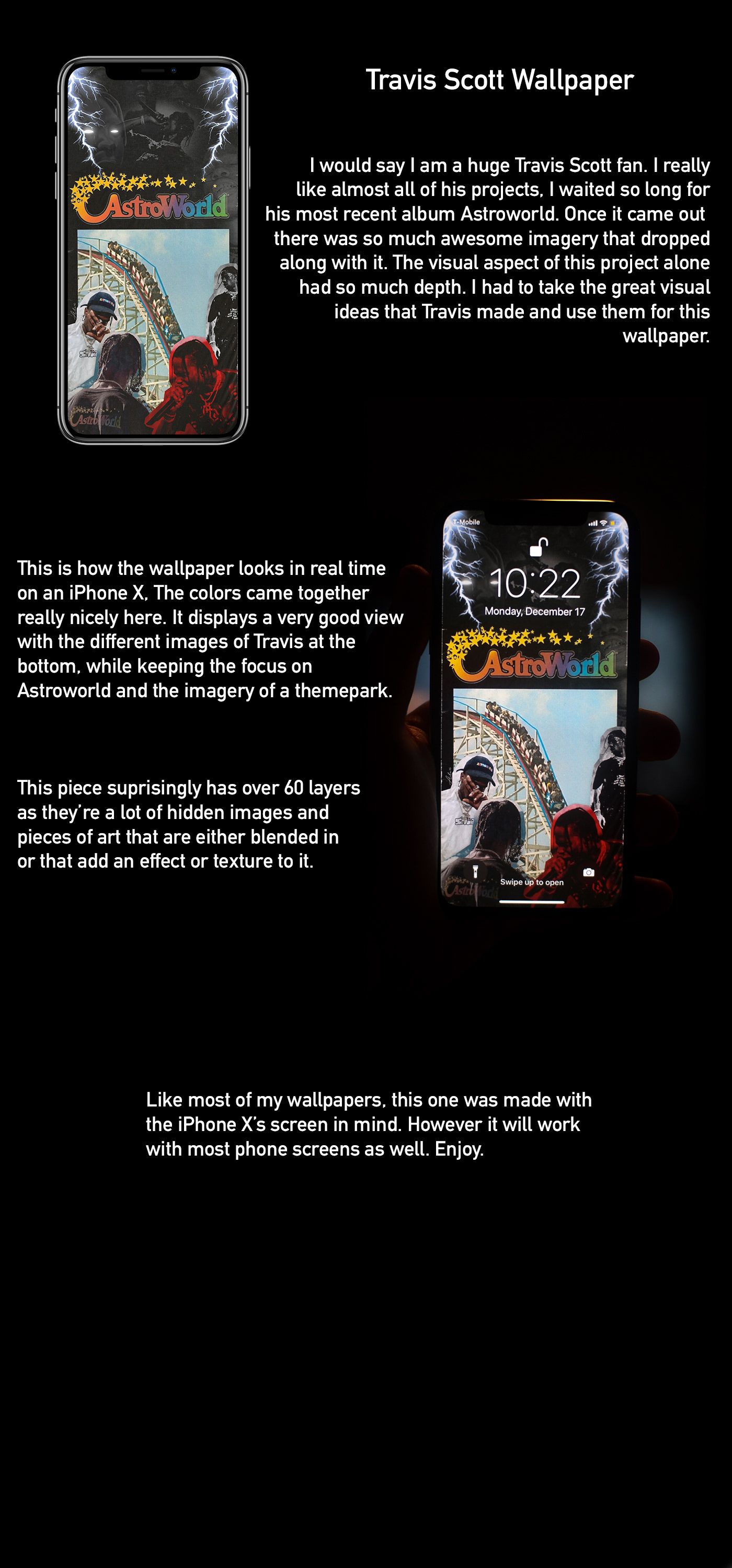 Travis Scott Astroworld Wallpaper. Image - Behance