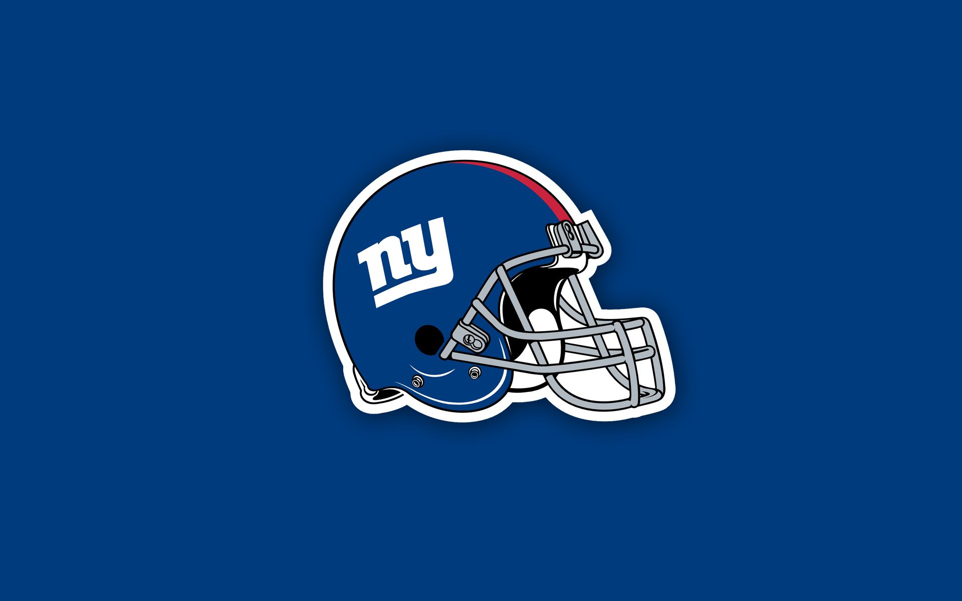 Download Red Blue New York Giants Logo Wallpaper