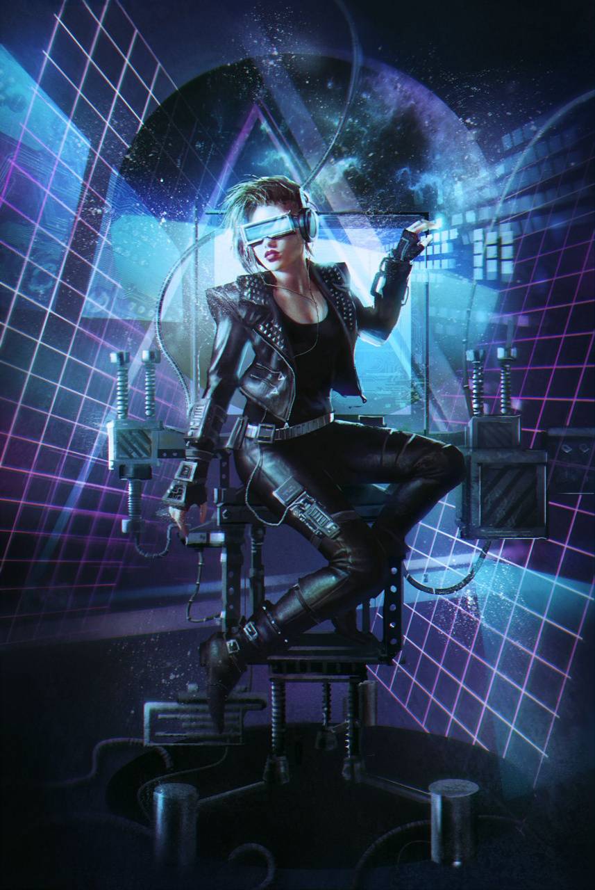 Cyber Girl Wallpapers - Wallpaper Cave