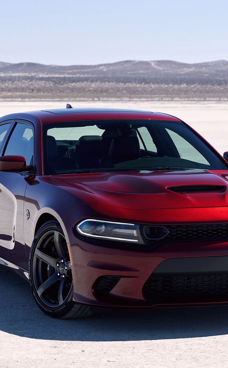 Download 950x1534 Wallpaper Red, Off Road, Dodge Charger Srt, Iphone, 950x1534 HD Image, Background, 9837