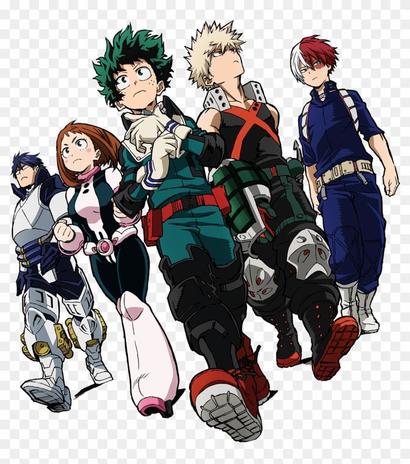 My Hero Academia Two Heroes Clipart .pikpng.com