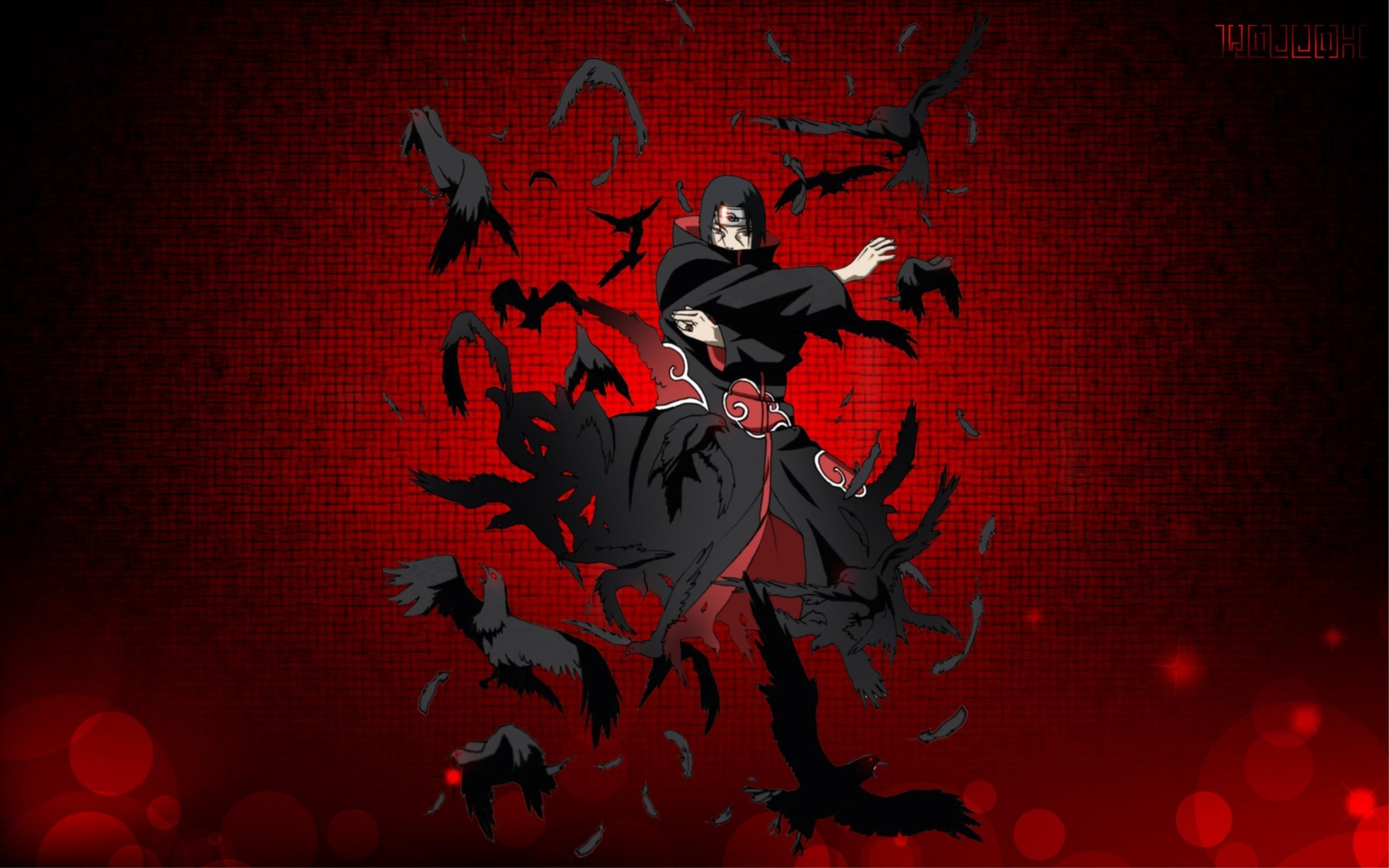 Red And Black Naruto Wallpaper