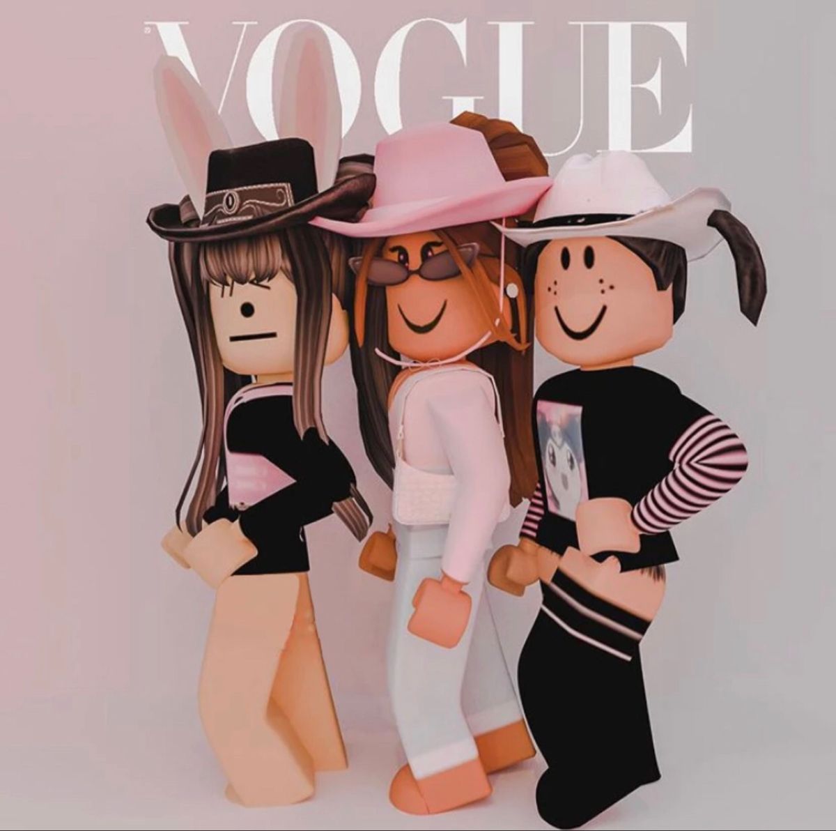 Roblox Bff Wallpapers Wallpaper Cave - cute aesthetic roblox gfx three girls