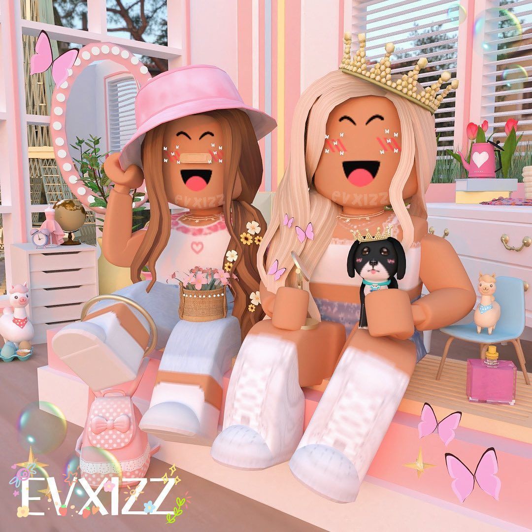 70 Cute Aesthetic Roblox Pictures Two People Iwannafile 