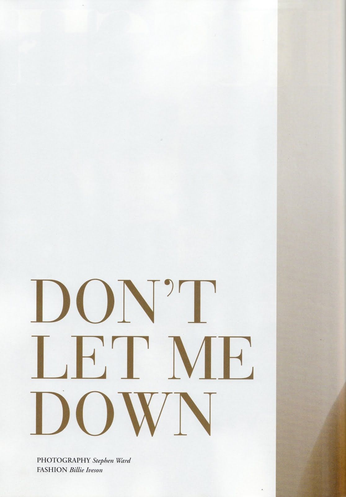 Ngacir Wallpaper: Don't Let Me Down