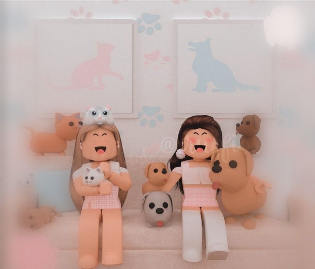 Pet love. Cute tumblr wallpaper, Roblox animation, Roblox picture