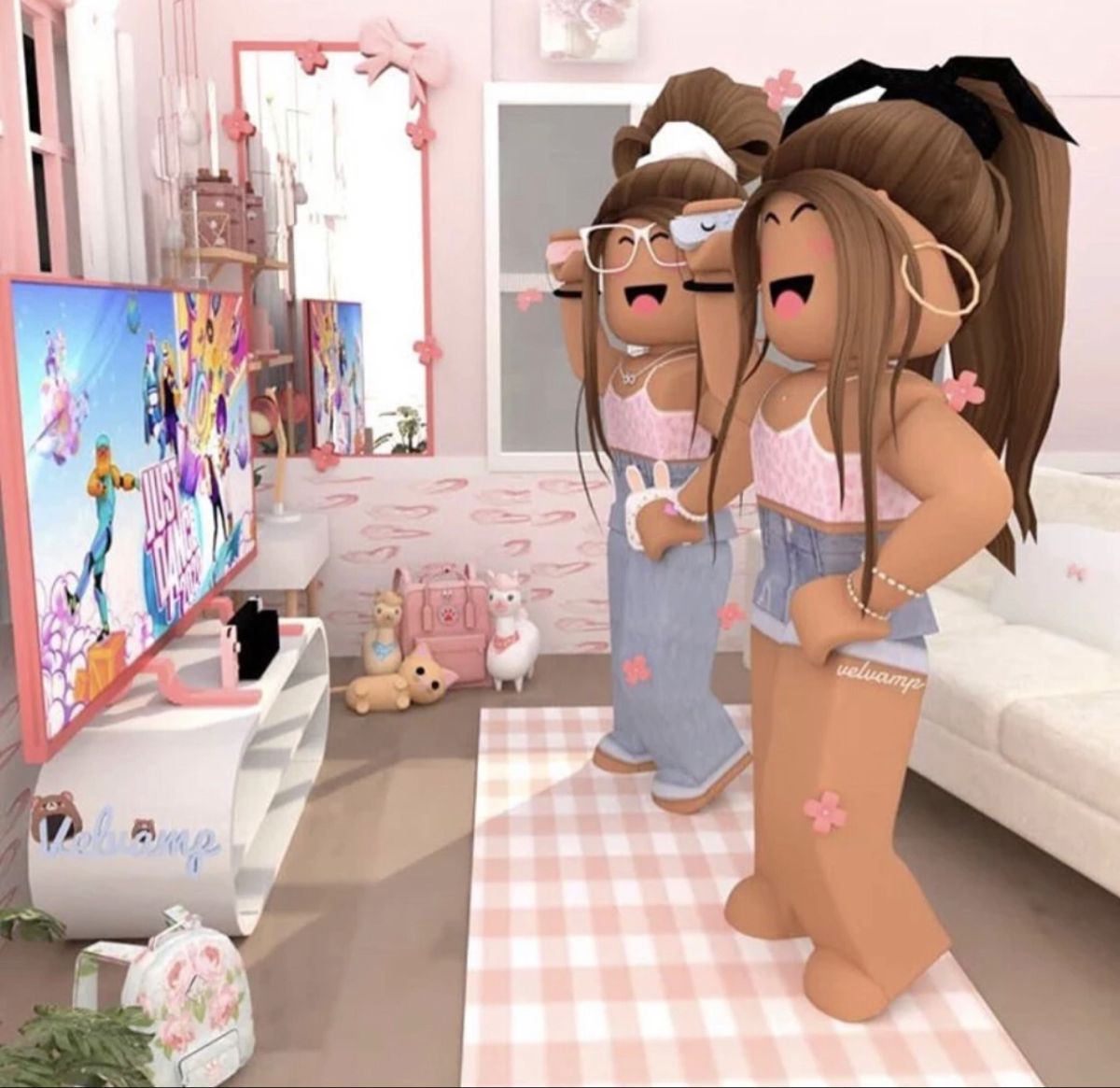 Roblox Bff Wallpapers Wallpaper Cave - aesthetic roblox girls friends