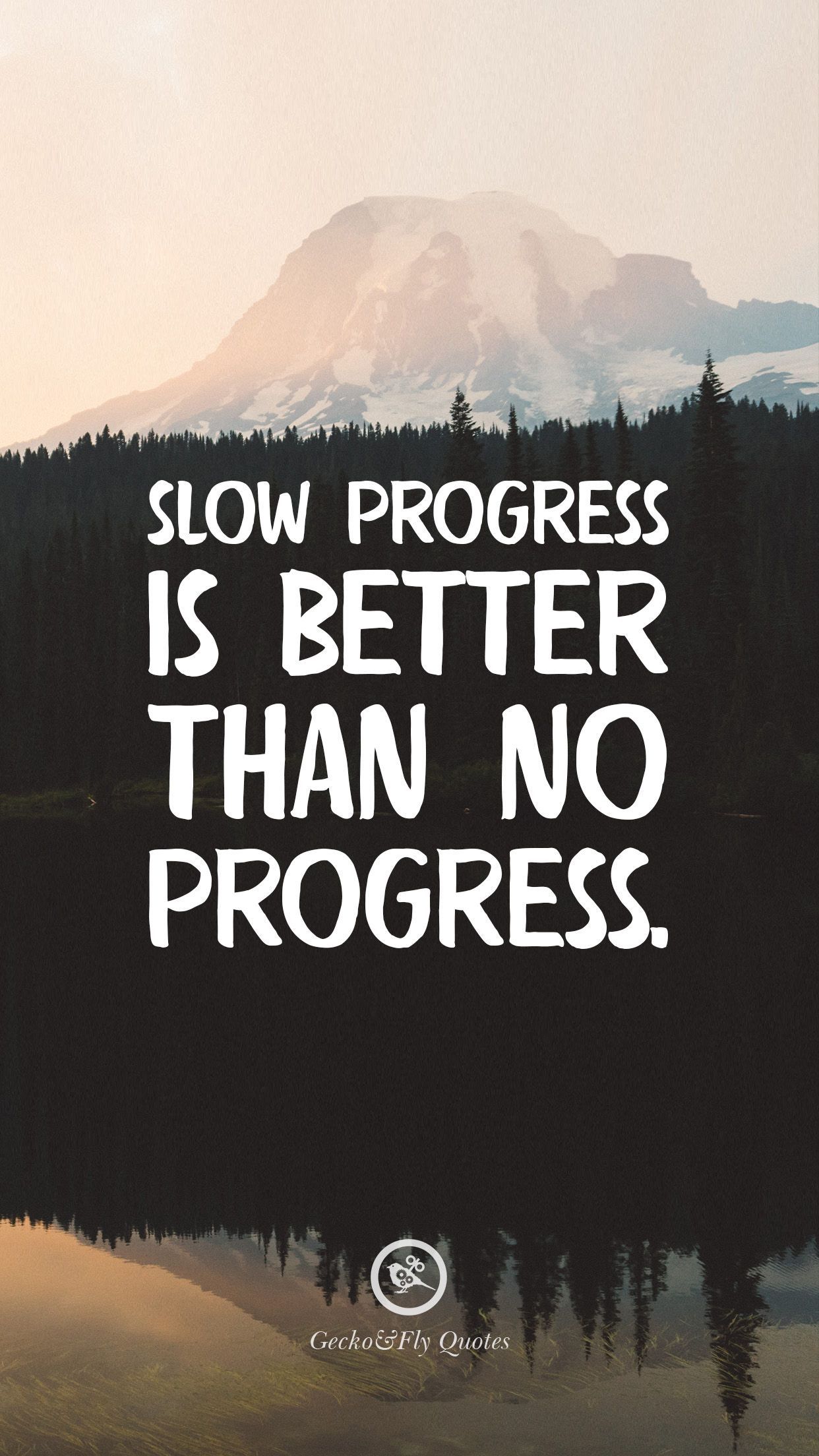 strive for progress not perfection wallpaper