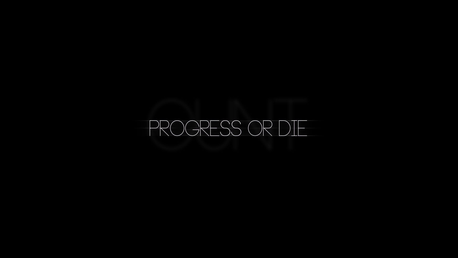 Progress Or Die Typography, HD Typography, 4k Wallpaper, Image, Background, Photo and Picture