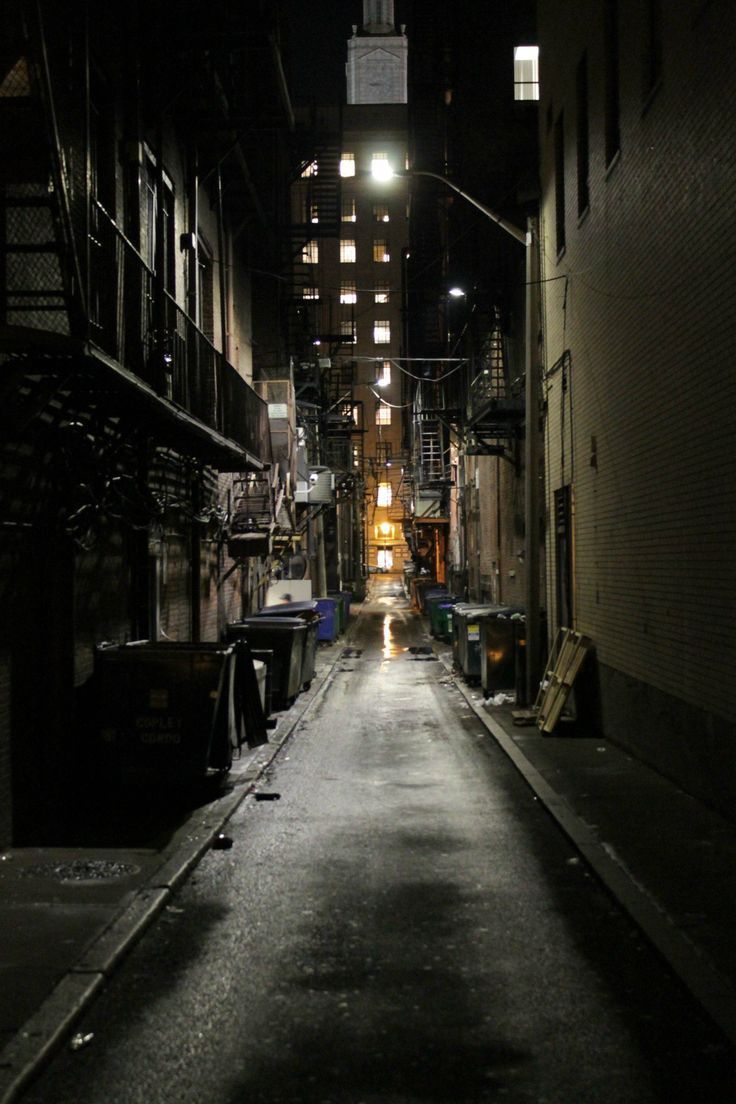 Image result for dark city alleyway - #alleyway #City #Dark #image #result - #wallpaper k #free #iphone #mobile #gam. Dark city, City aesthetic, City wallpaper