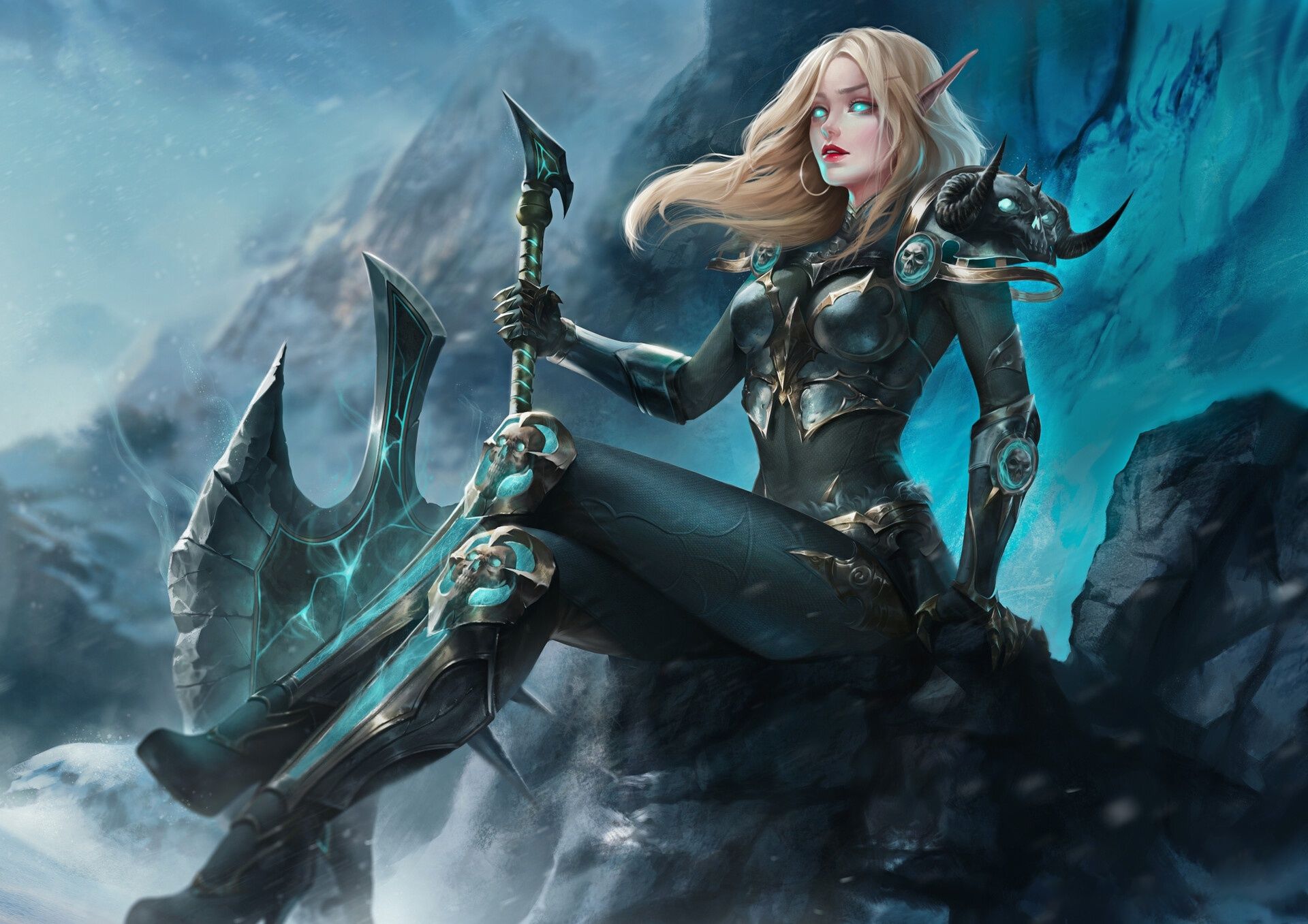 Elf Woman Warrior Wallpaper, HD Games 4K Wallpaper, Image, Photo and Background