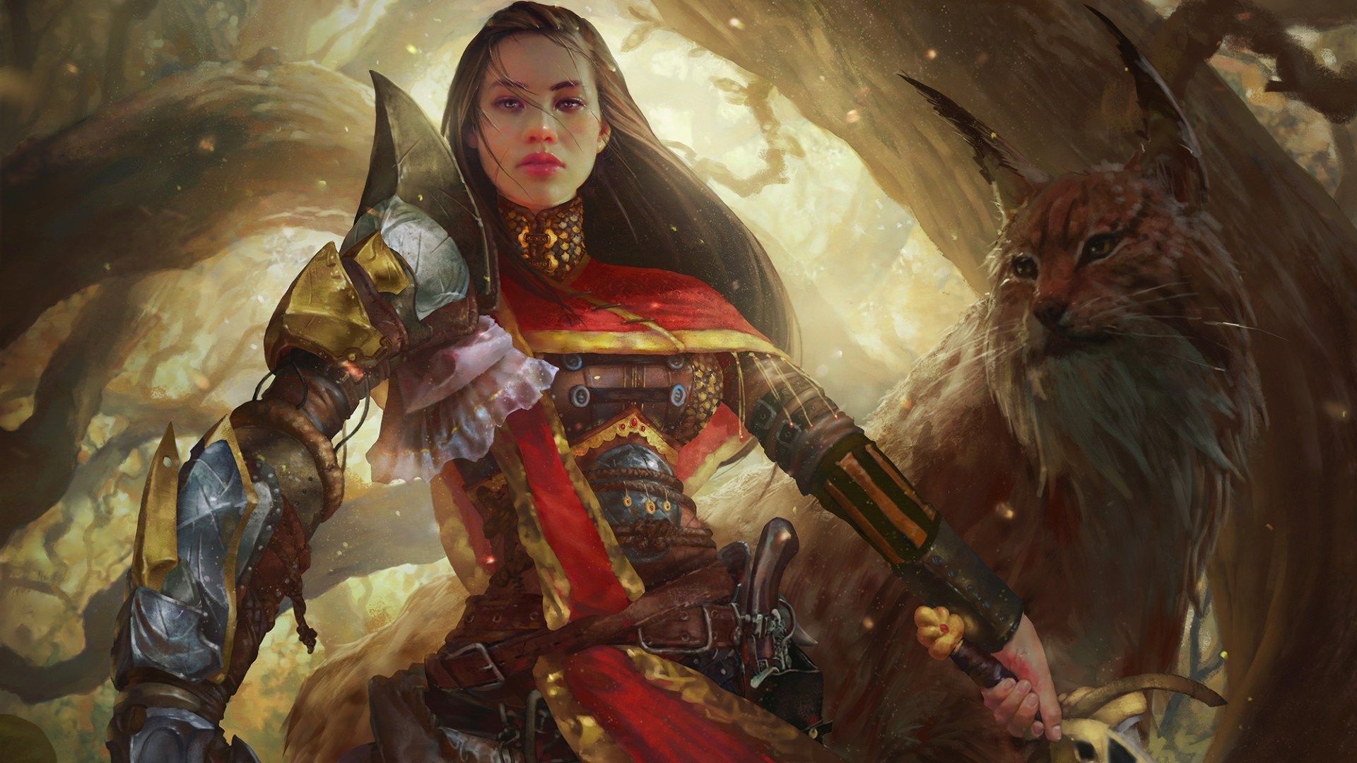 Art, Warrior, Women HD Wallpaper & Background • 39178 • Wallur