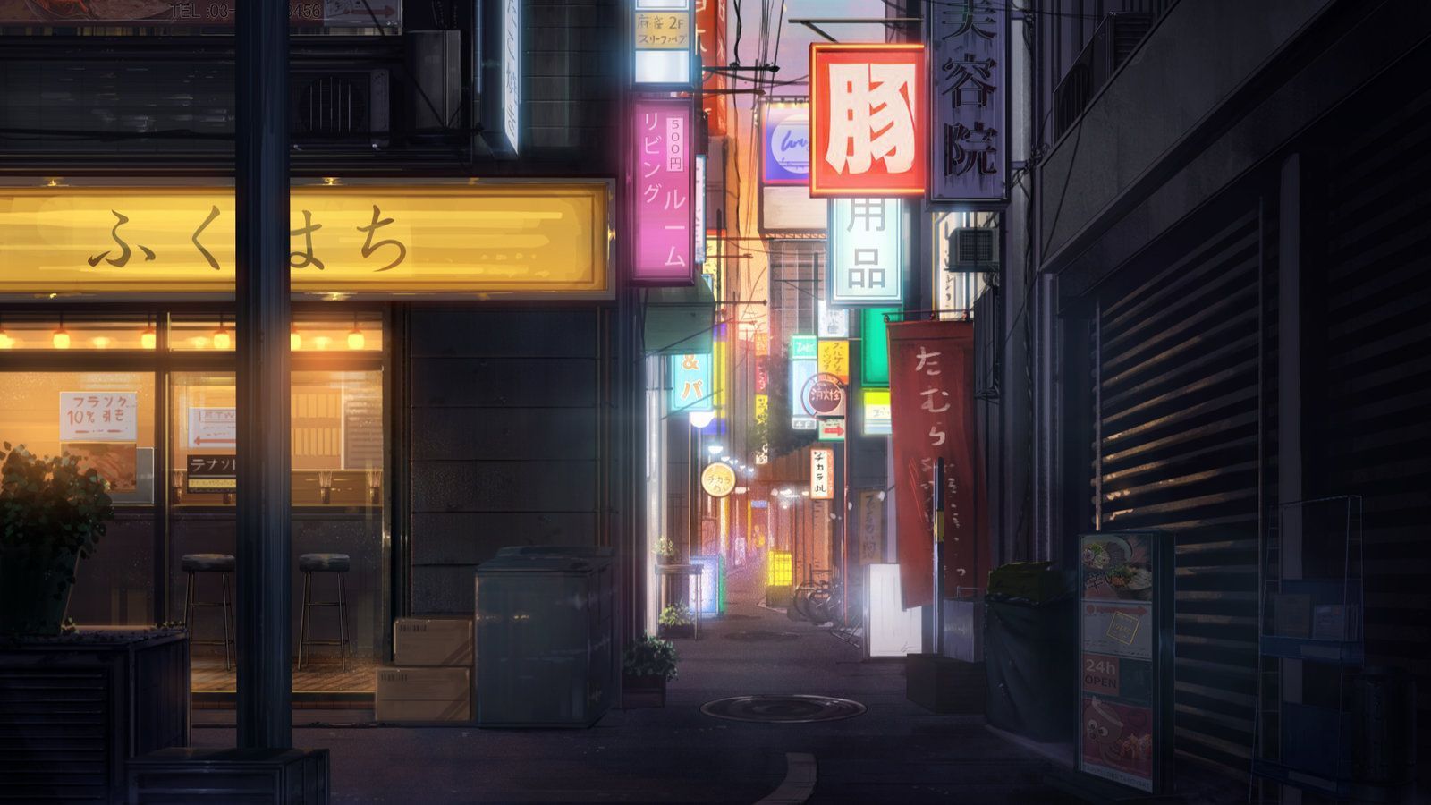 Alley Anime Wallpaper Free Alley Anime Background