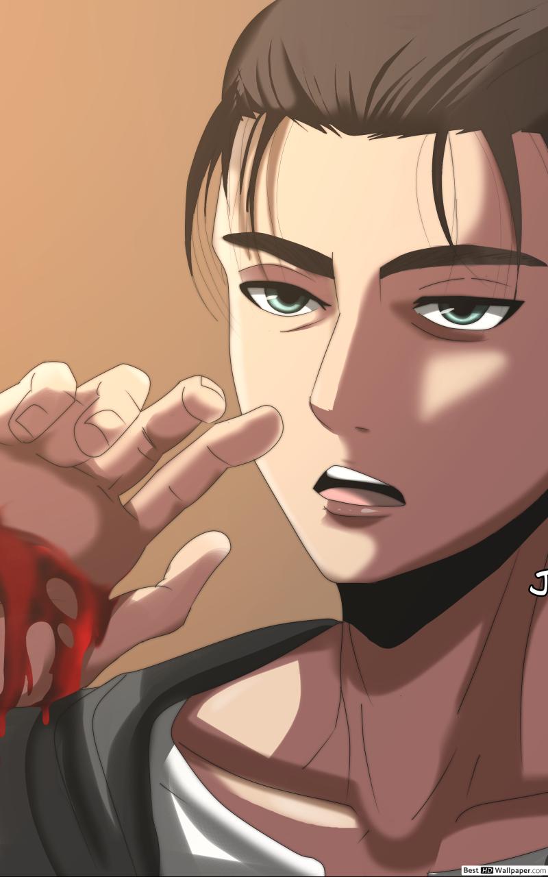 Eren Yeager Survey Corp HD wallpaper download