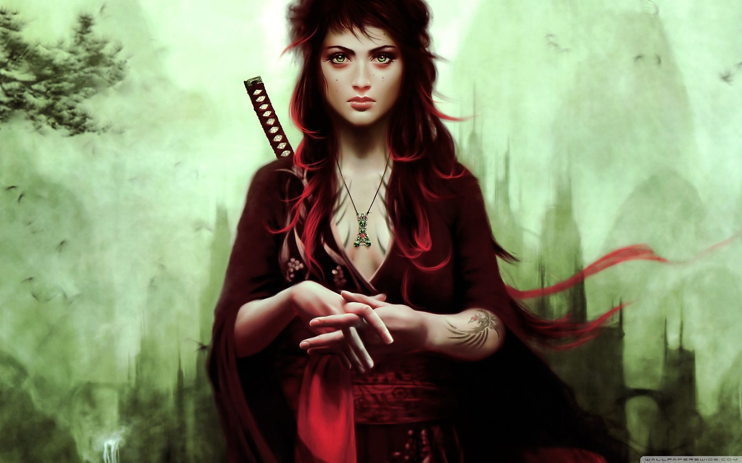 Warrior Girl Wallpaper HD Wallpaper & Background Download