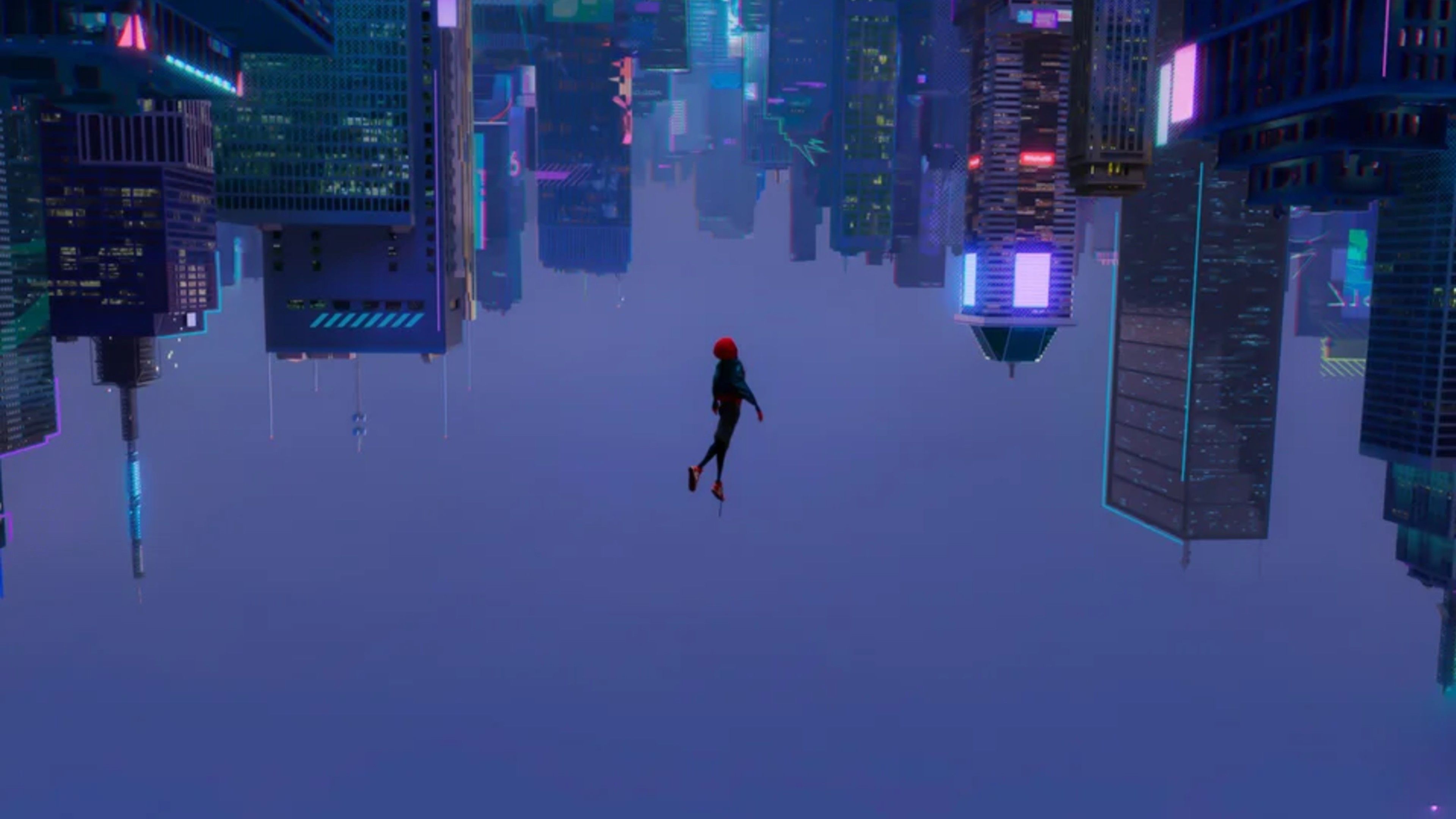 SpiderMan into the Spiderverse 4K wallpaper
