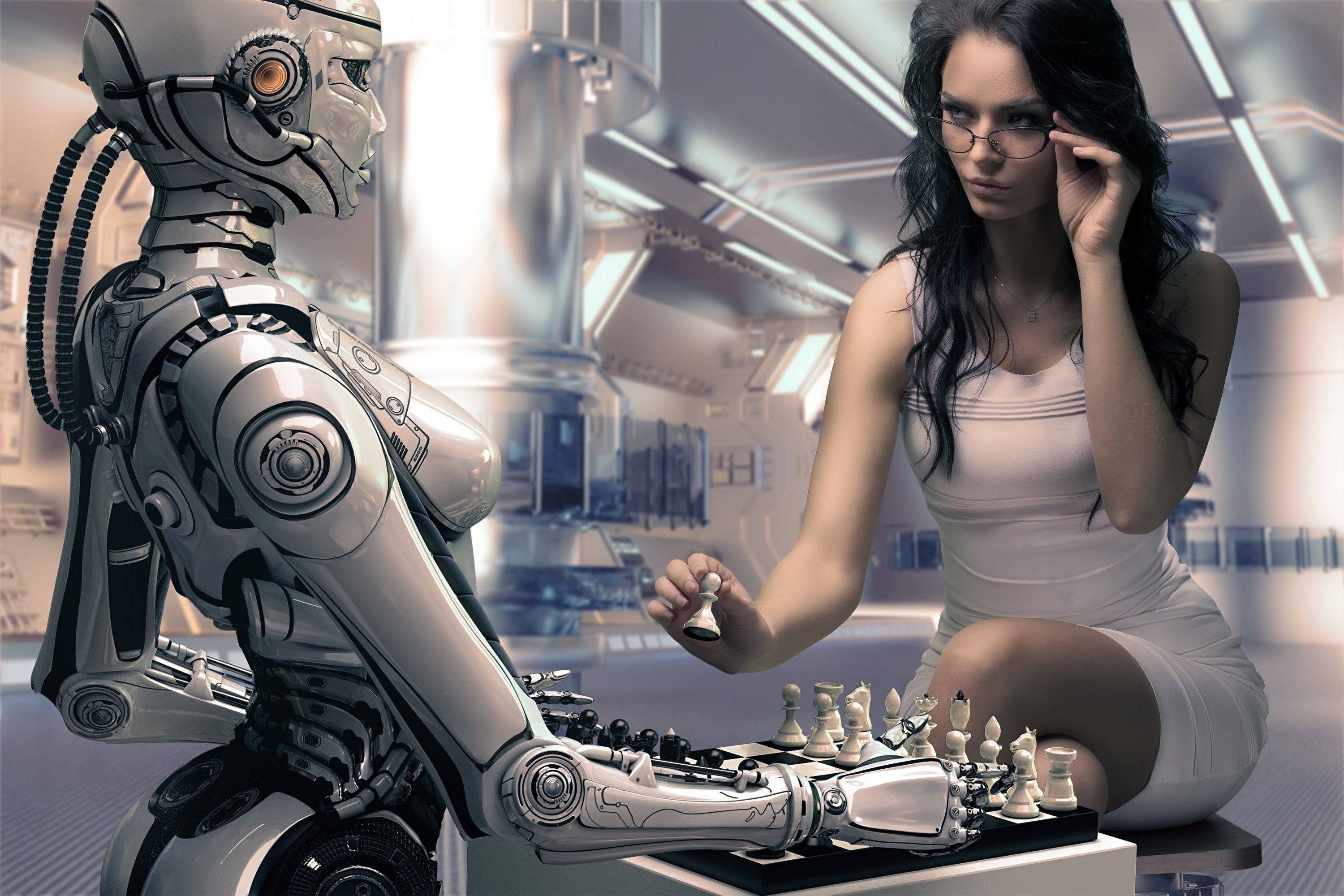 Female Robots Wallpapers Wallpaper Cave