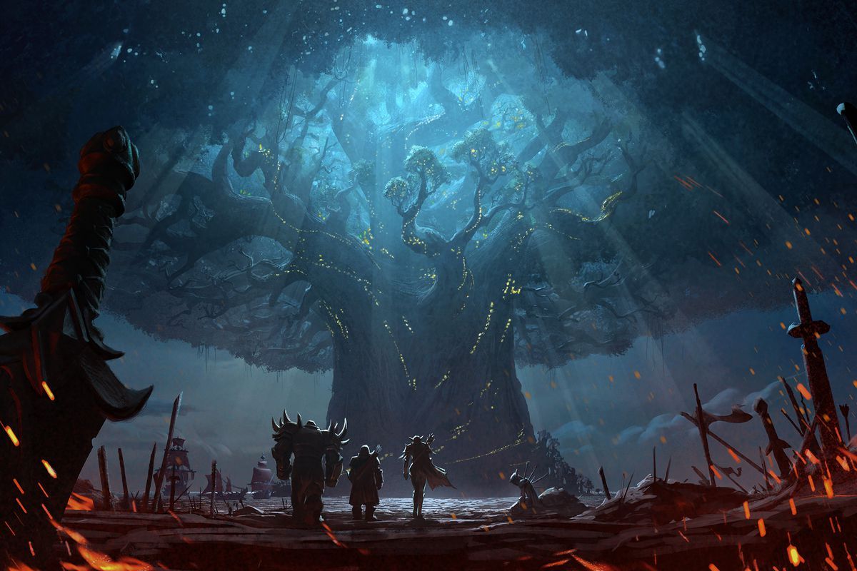 World of Warcraft's burning of Teldrassil cinematic is a meme machine