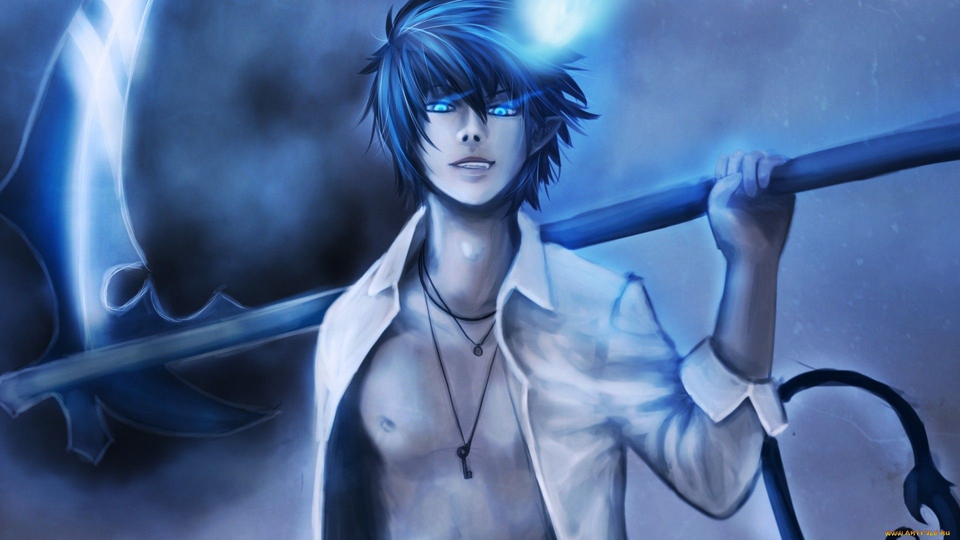 Anime Boy With Demon Wallpapers - Wallpaper Cave