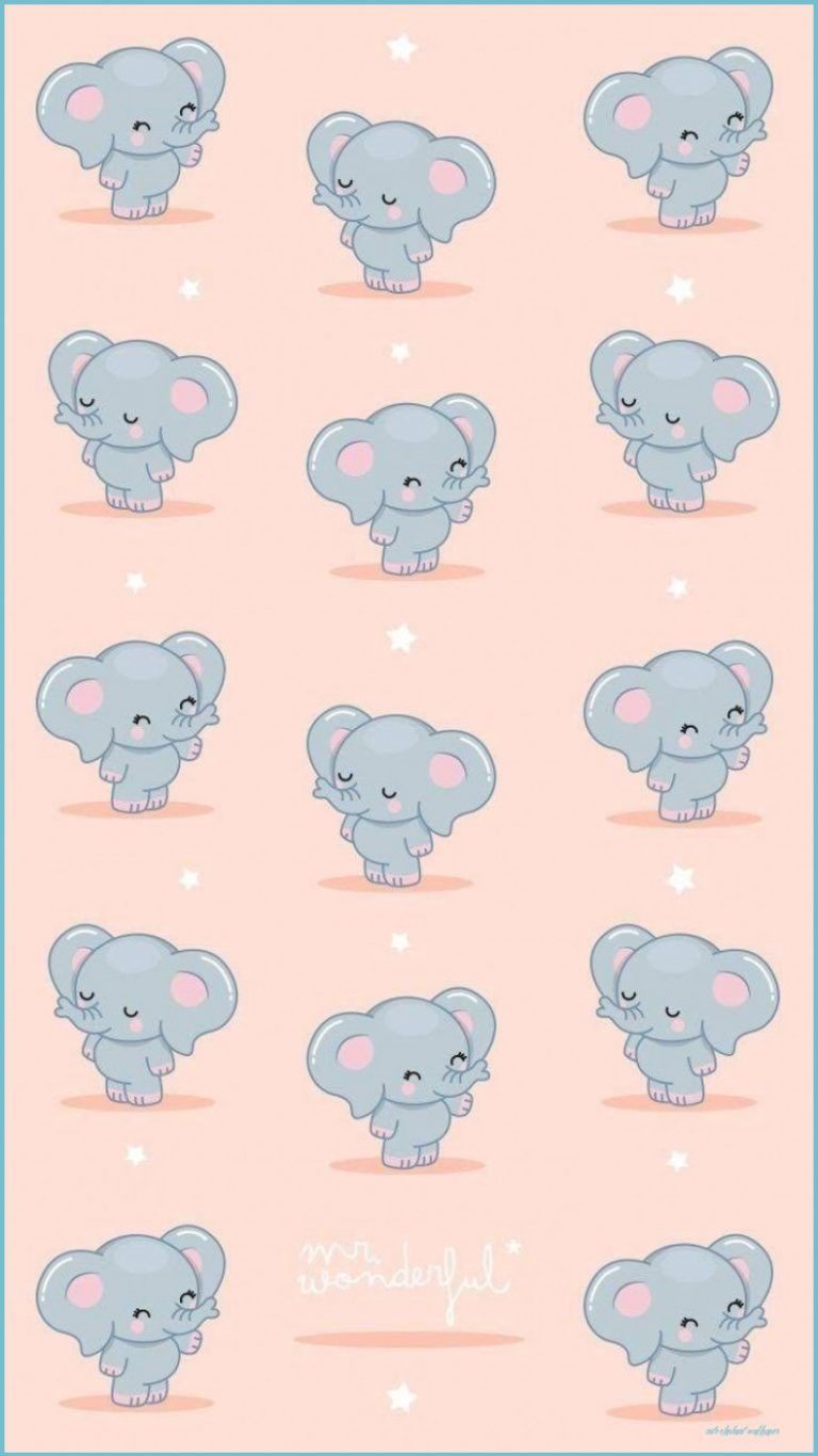 Pastel Elephant Wallpaper elephant wallpaper
