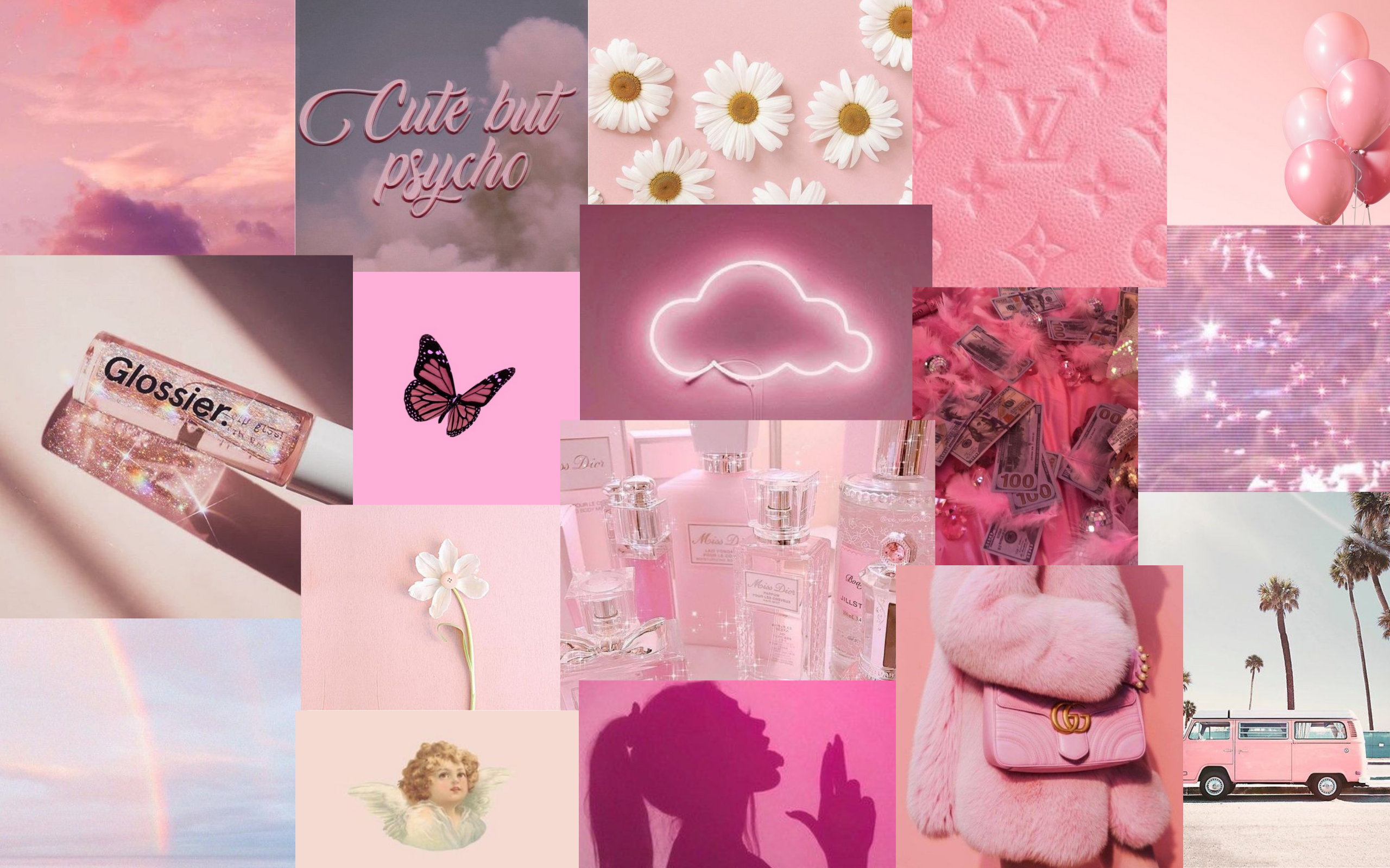 Laptop Pink Aesthetic Wallpapers Wallpaper Cave