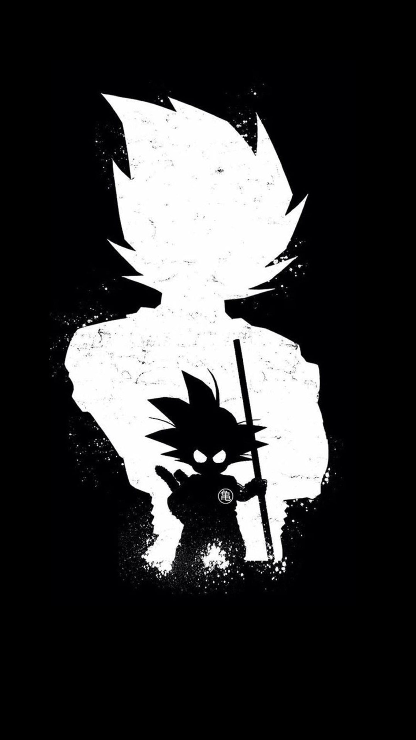 Dark Wallpaper • Wallpaper Son Goku and Vegeta silhouette, Dragon Ball, real people, lifestyles • Wallpaper For You The Best Wallpaper For Desktop & Mobile
