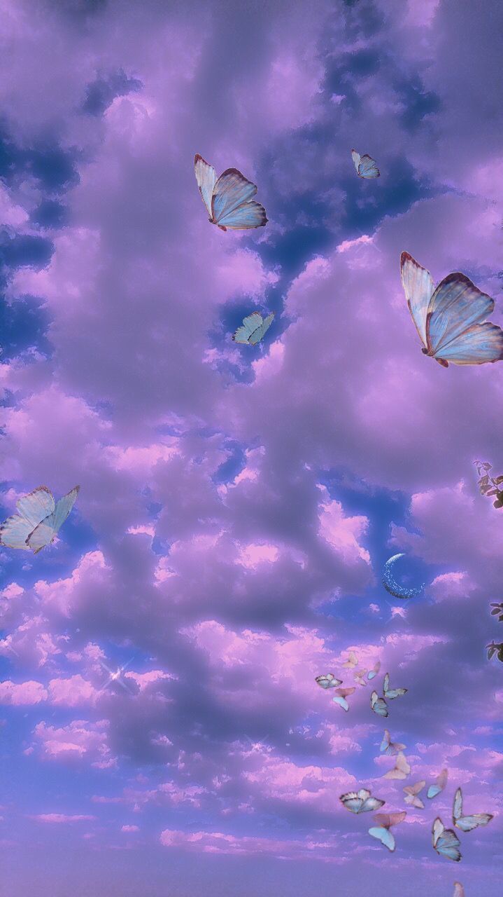 Clouds. Purple wallpaper iphone, Trippy wallpaper, Aesthetic pastel wallpaper