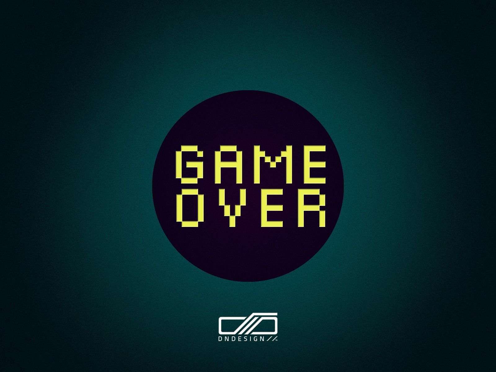video games, quotes, Game Over, DNDESIGN wallpaper