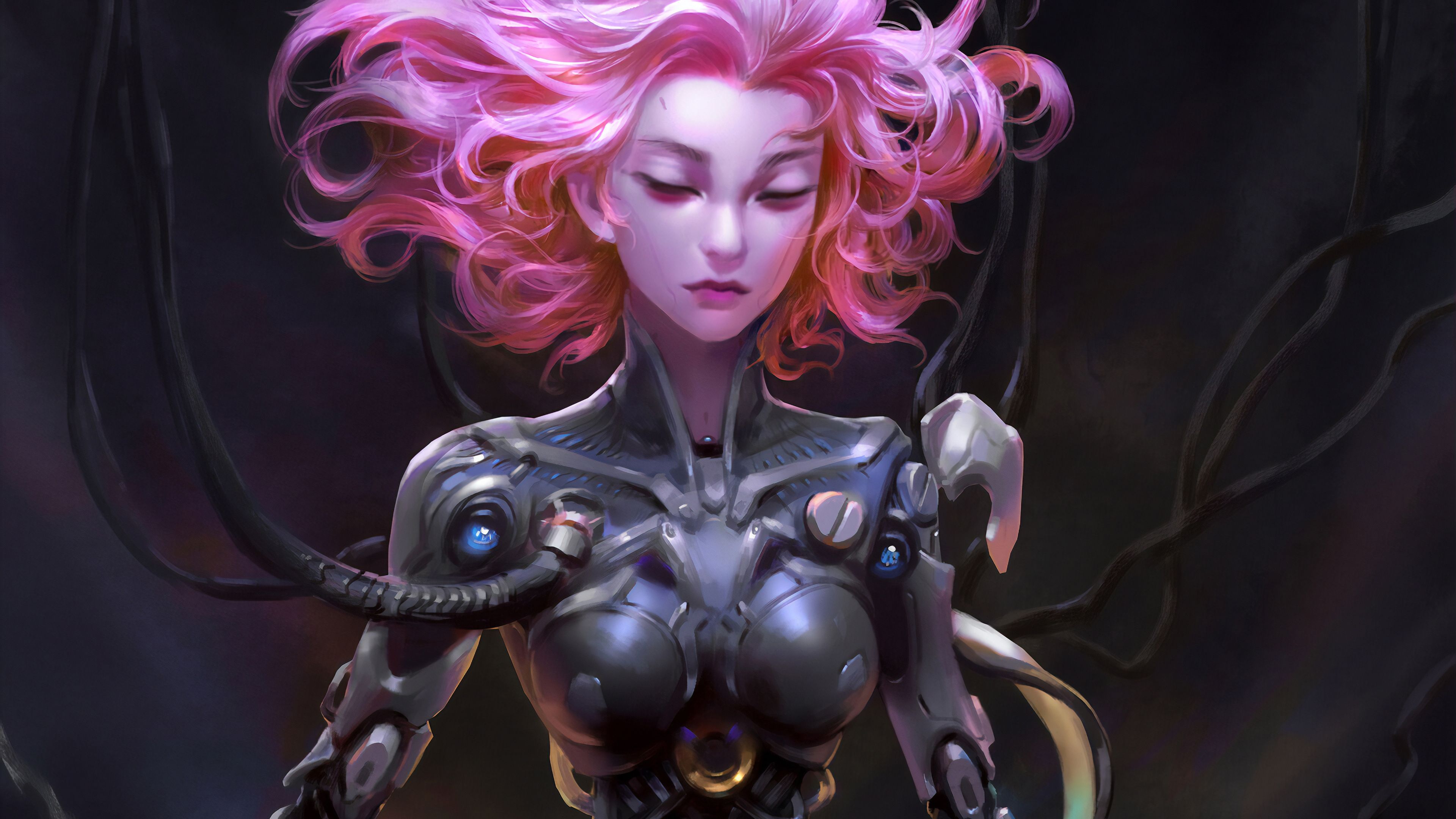 Female Cyborgs Wallpapers Wallpaper Cave 4519