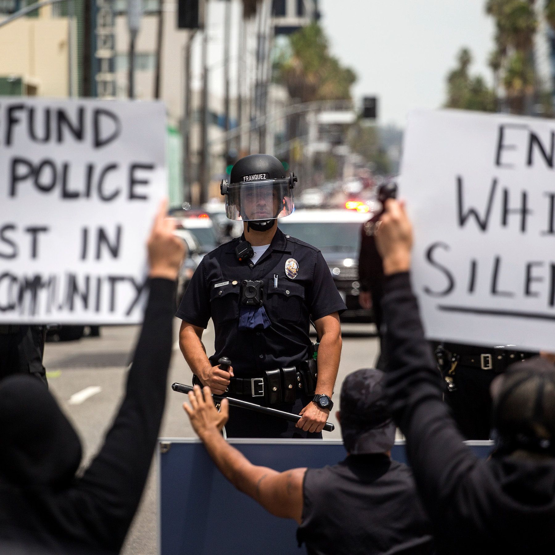 L.A. Mayor Eric Garcetti Proposes Cut to Police Funding