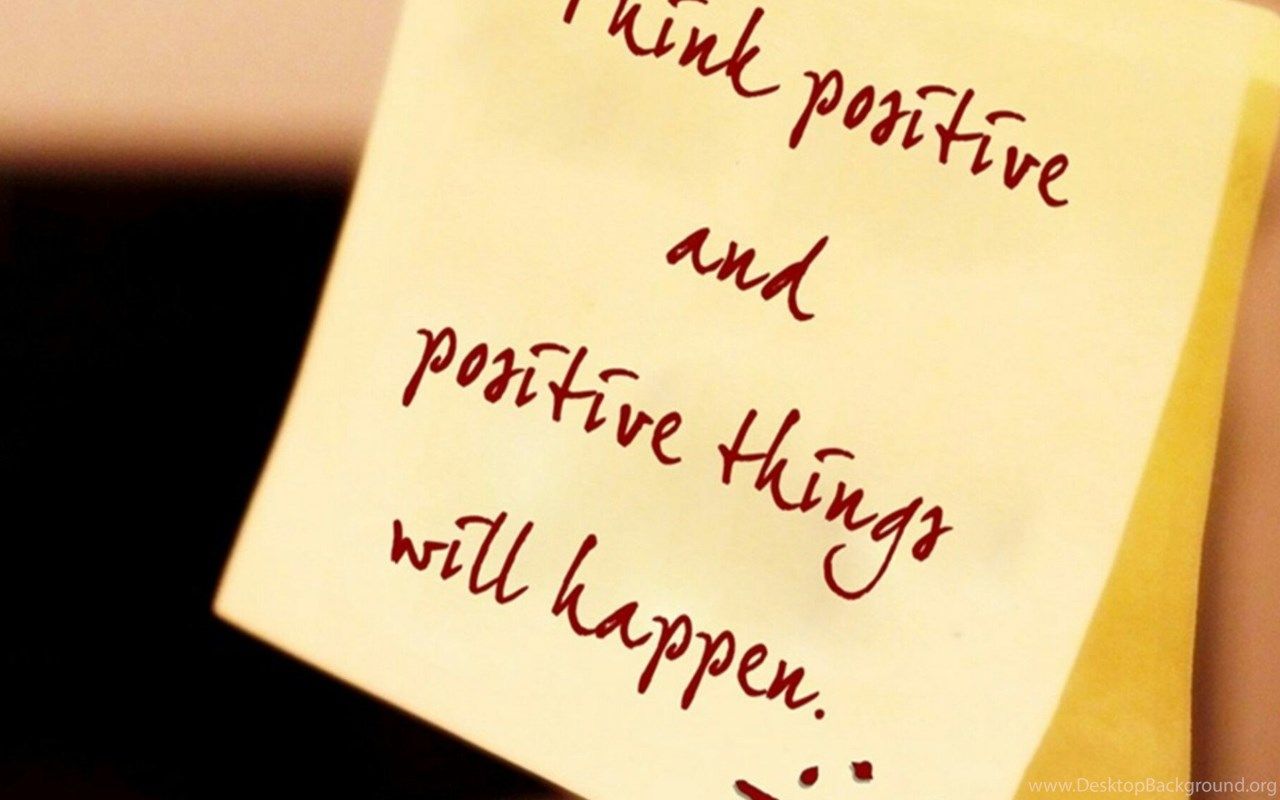 Positive Thoughts Wallpaper