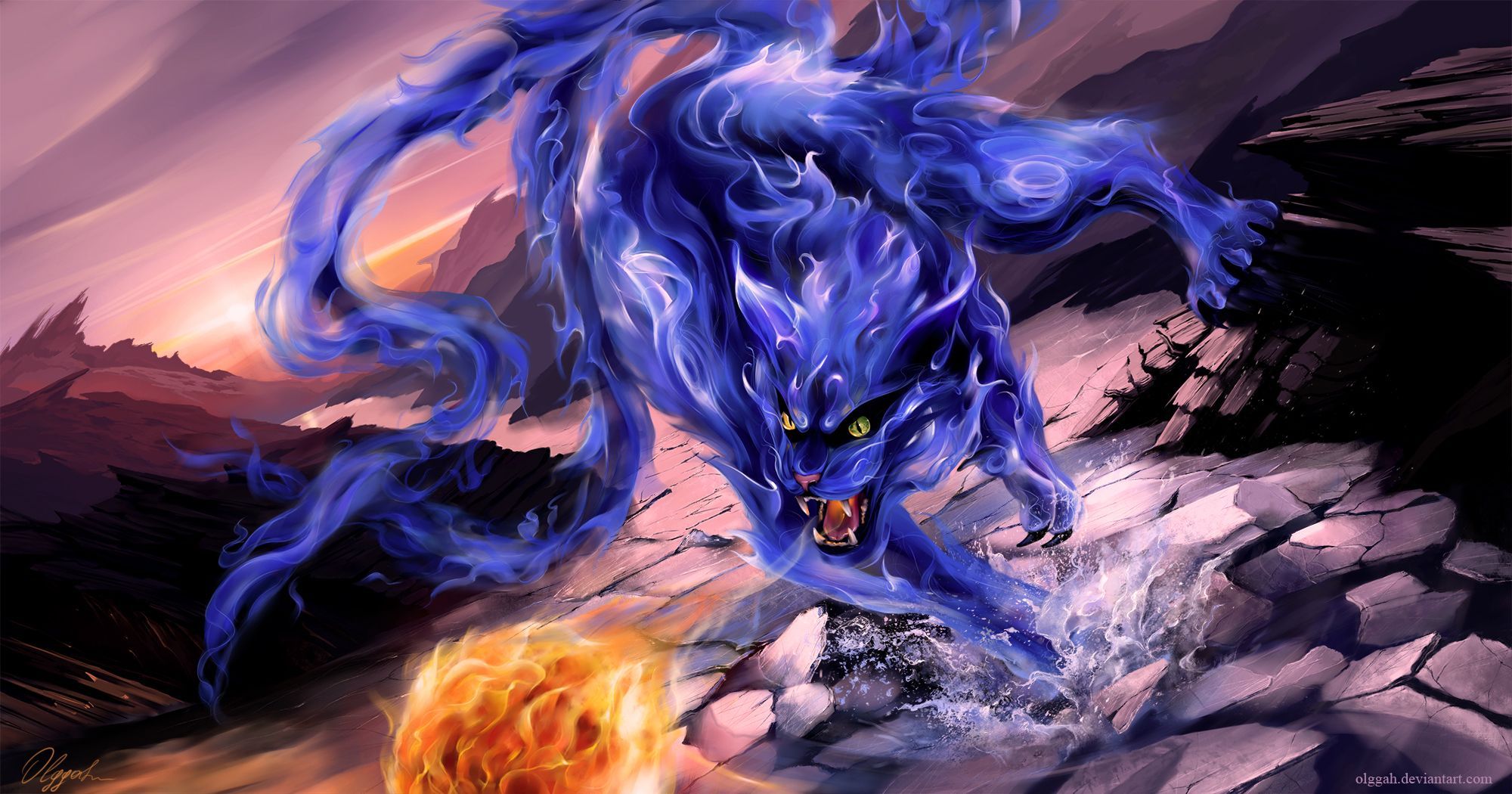 Matatabi (Nibi) Computer Wallpaper, Desktop Backgroundx1050. Tailed beasts naruto, Naruto picture, Naruto