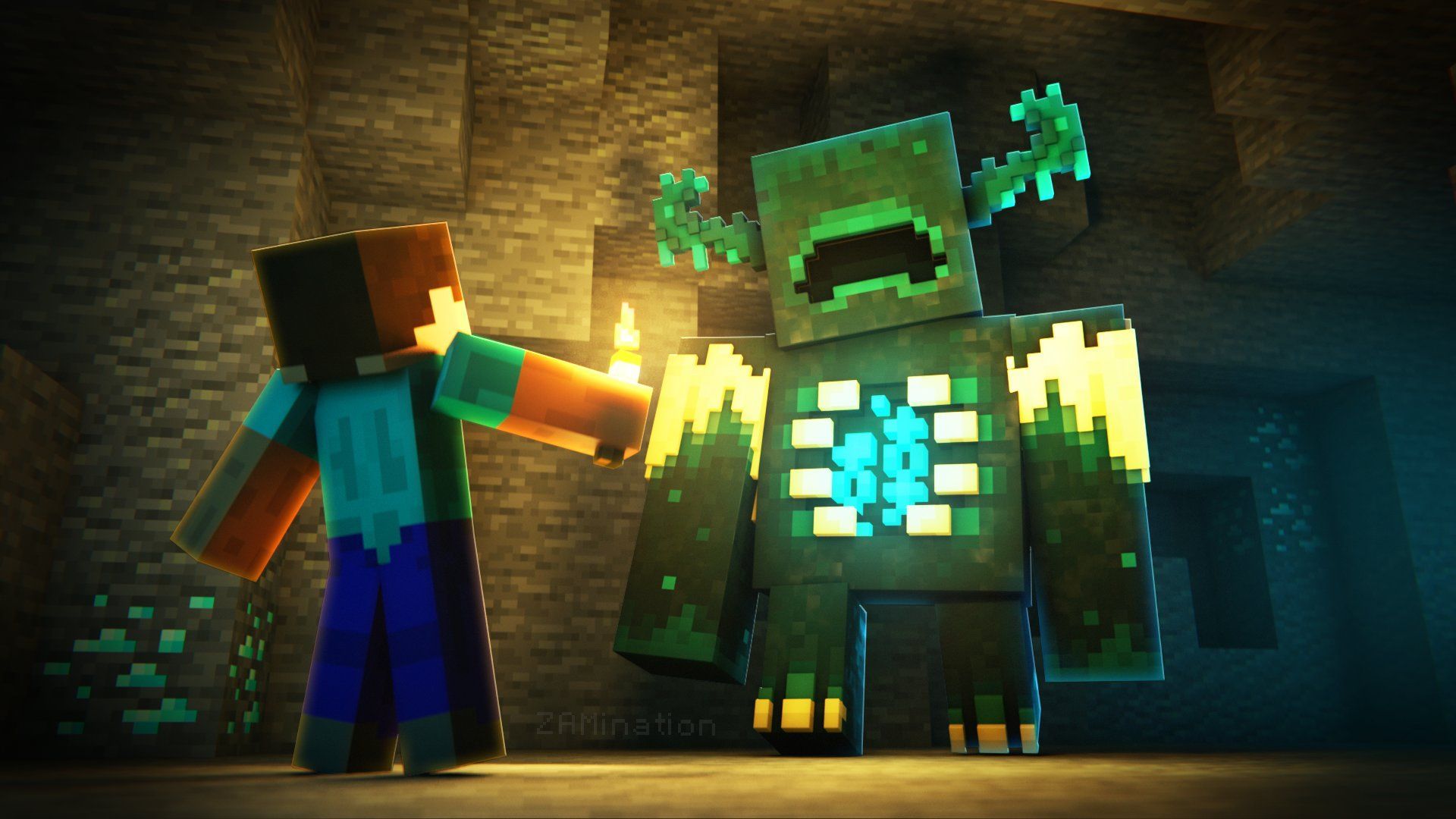 Minecraft Warden Wallpapers Wallpaper Cave