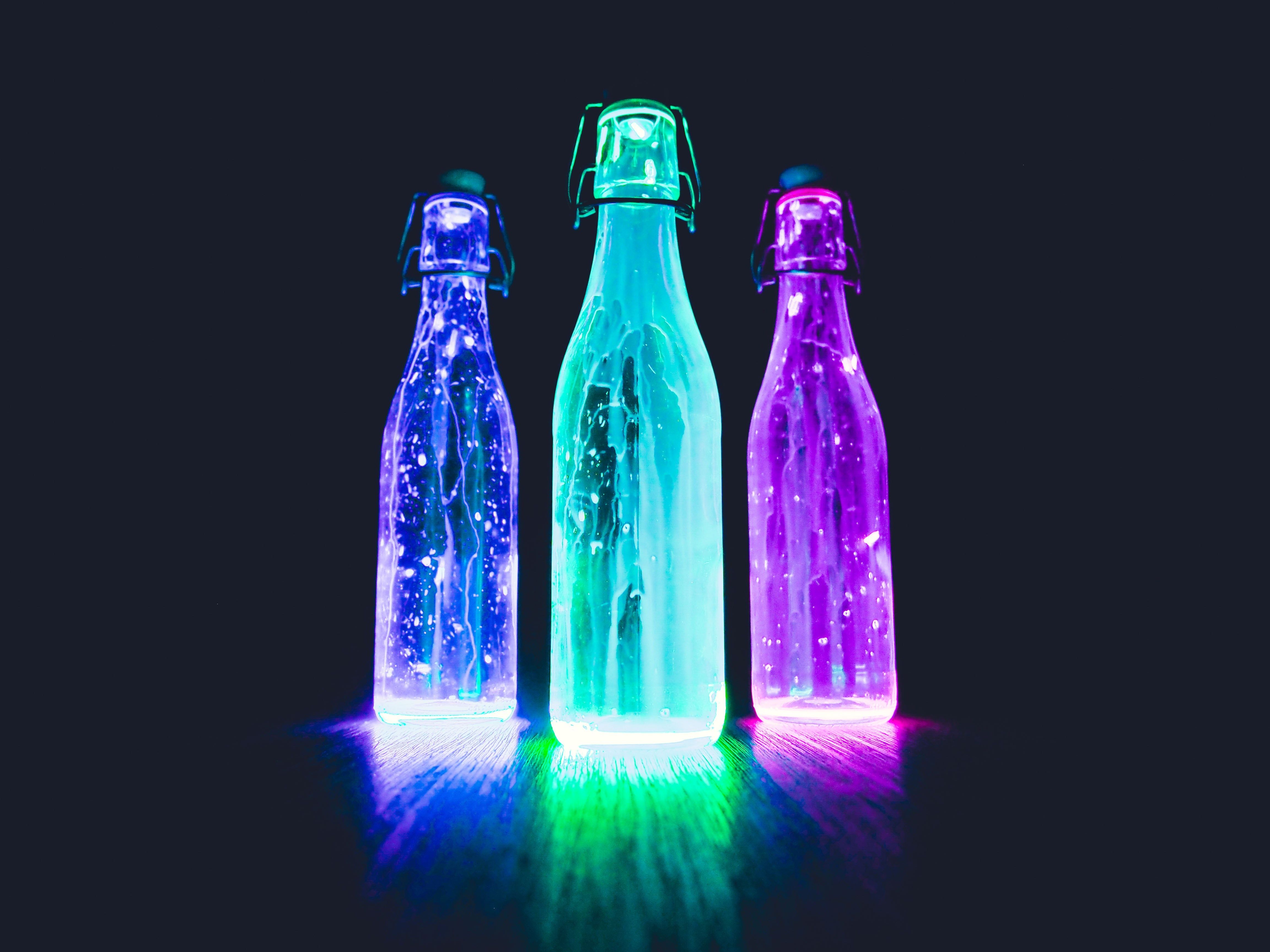Three Lightened Bottles · Free