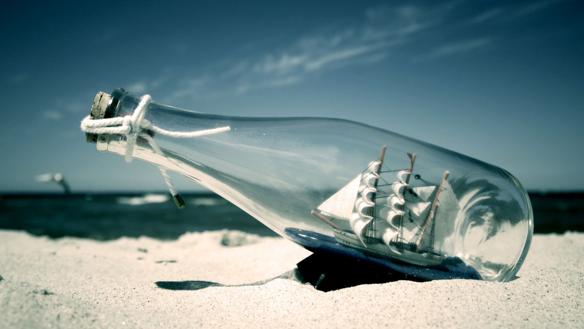 Wallpaper. Ship in bottle, Boat in a bottle, HD wallpaper for pc