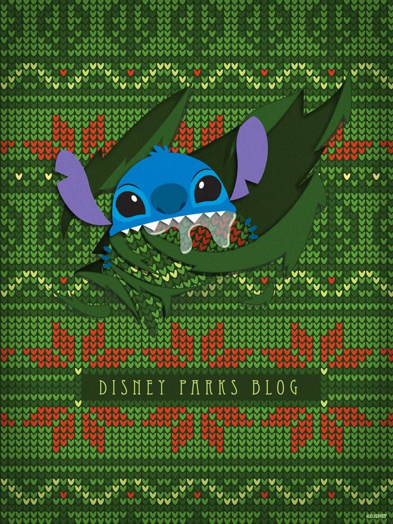 stitch christmas wallpapers wallpaper cave