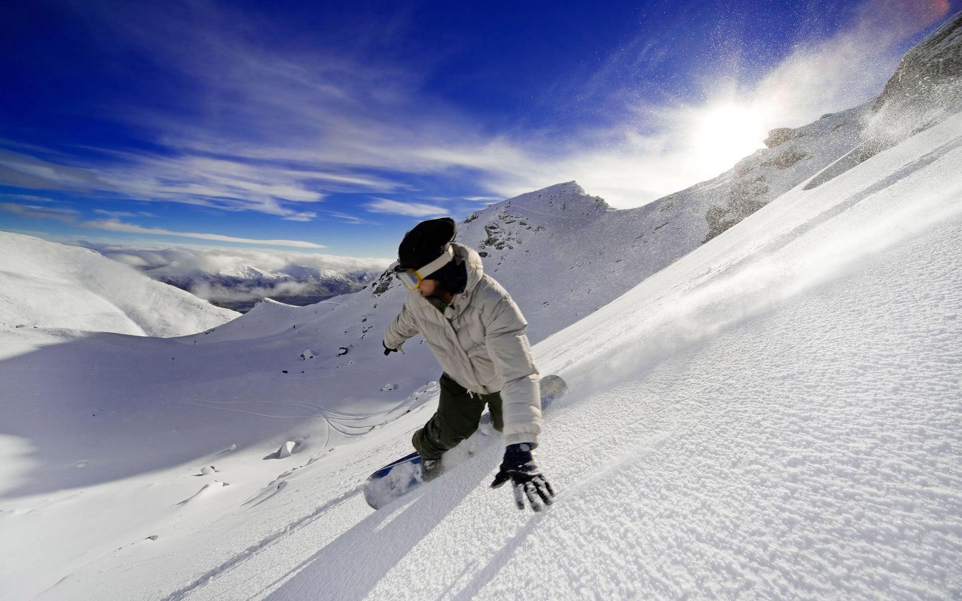 Snowboarding Desktop Background