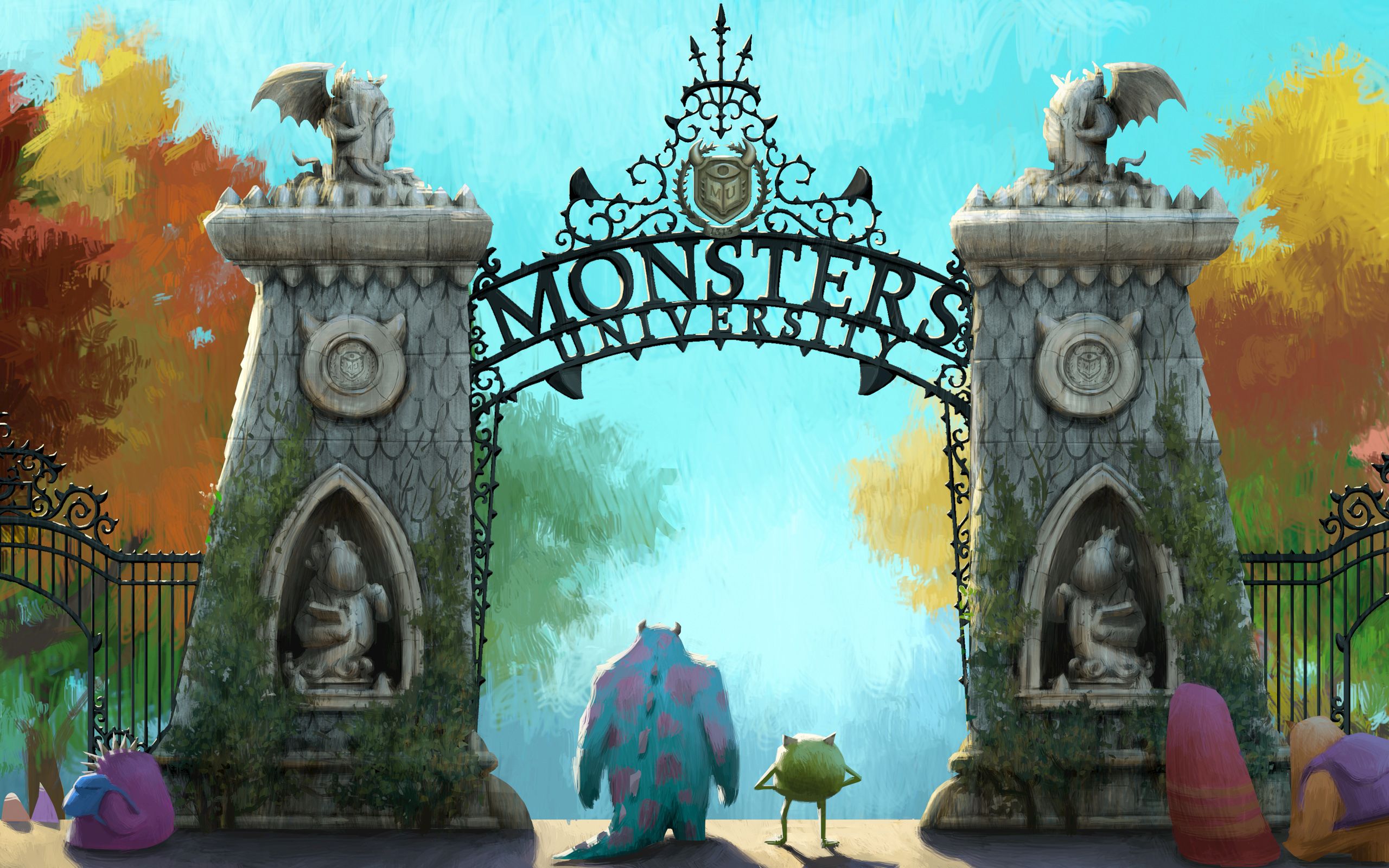 Monsters University Full HD Wallpaper
