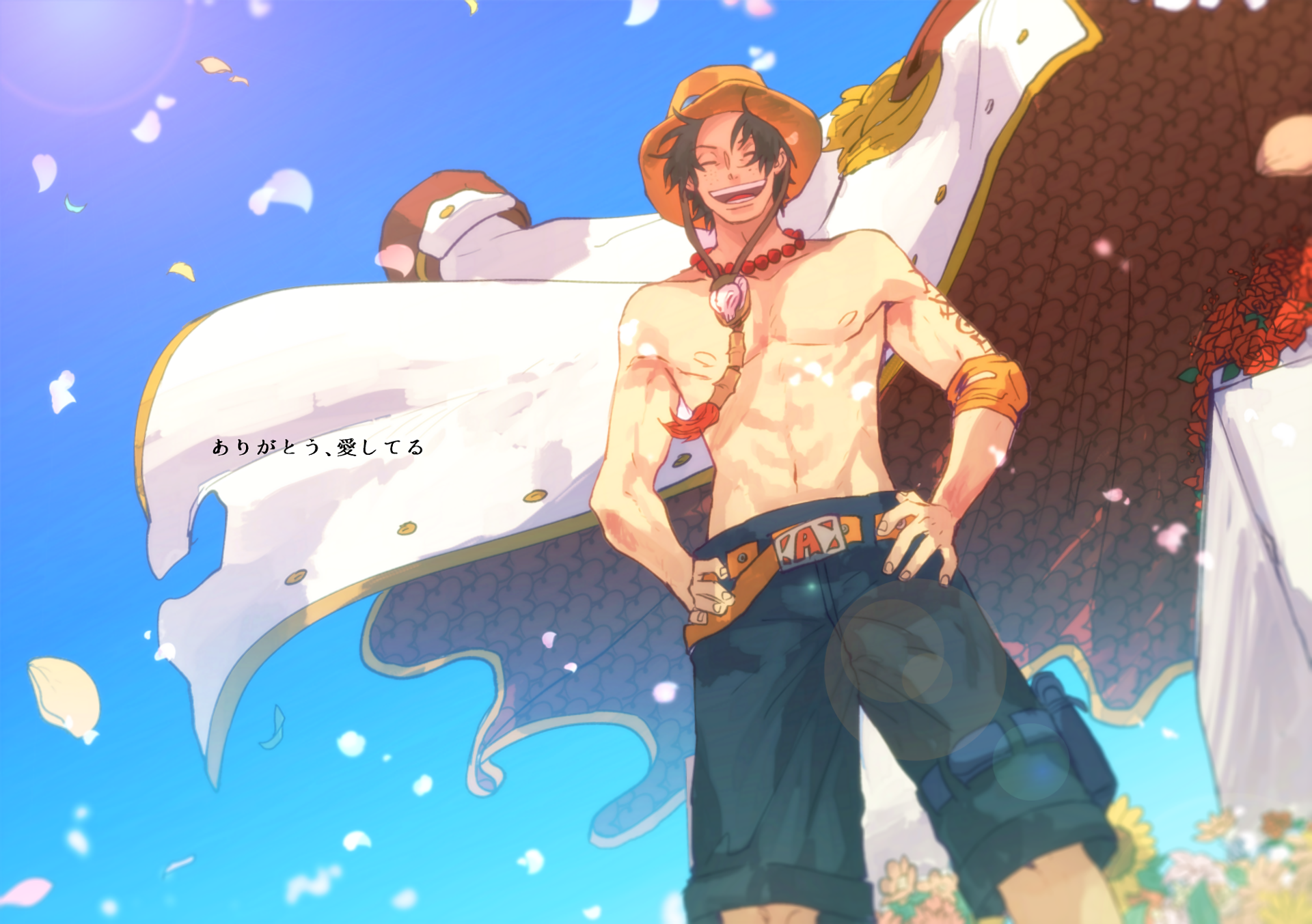 Wallpaper HD One Piece Ace