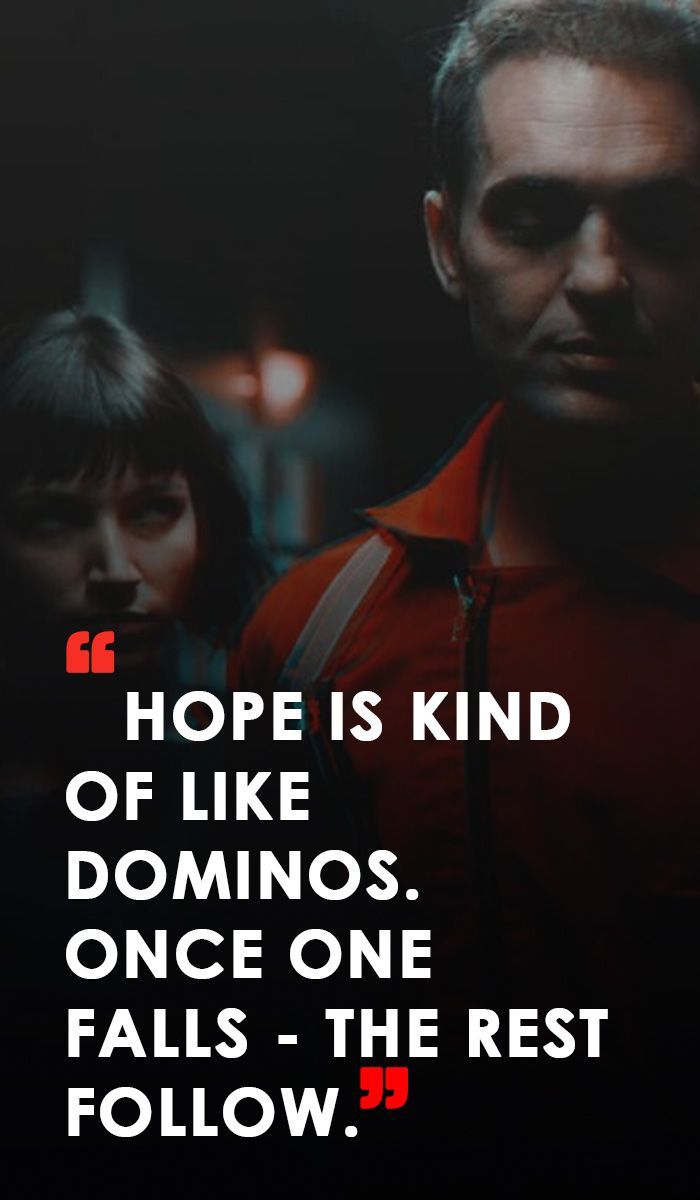 Tokyo and Berlin Quotes. Money Heist Casa De Papel. Berlin quotes, Money quotes, Professor quote